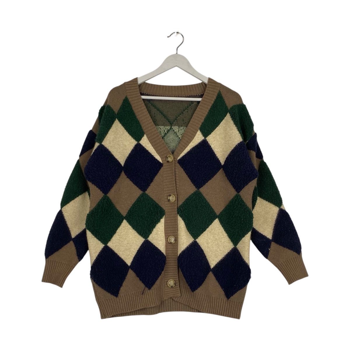 Vintage Vintage Cardigan K soeuv justude Size ONE SIZE - 1 Thumbnail