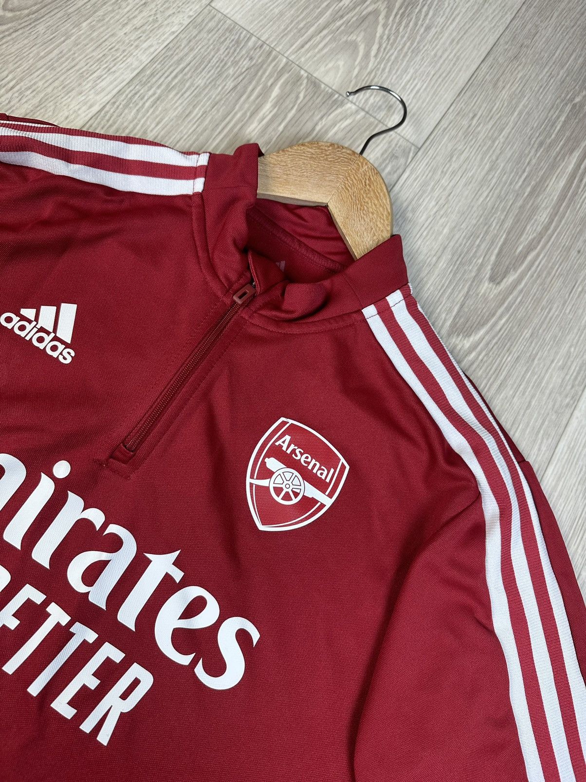 Adidas Arsenal 2021 long sleeve shirt jersey soccer pullover adidas Size US M / EU 48-50 / 2 - 5 Thumbnail