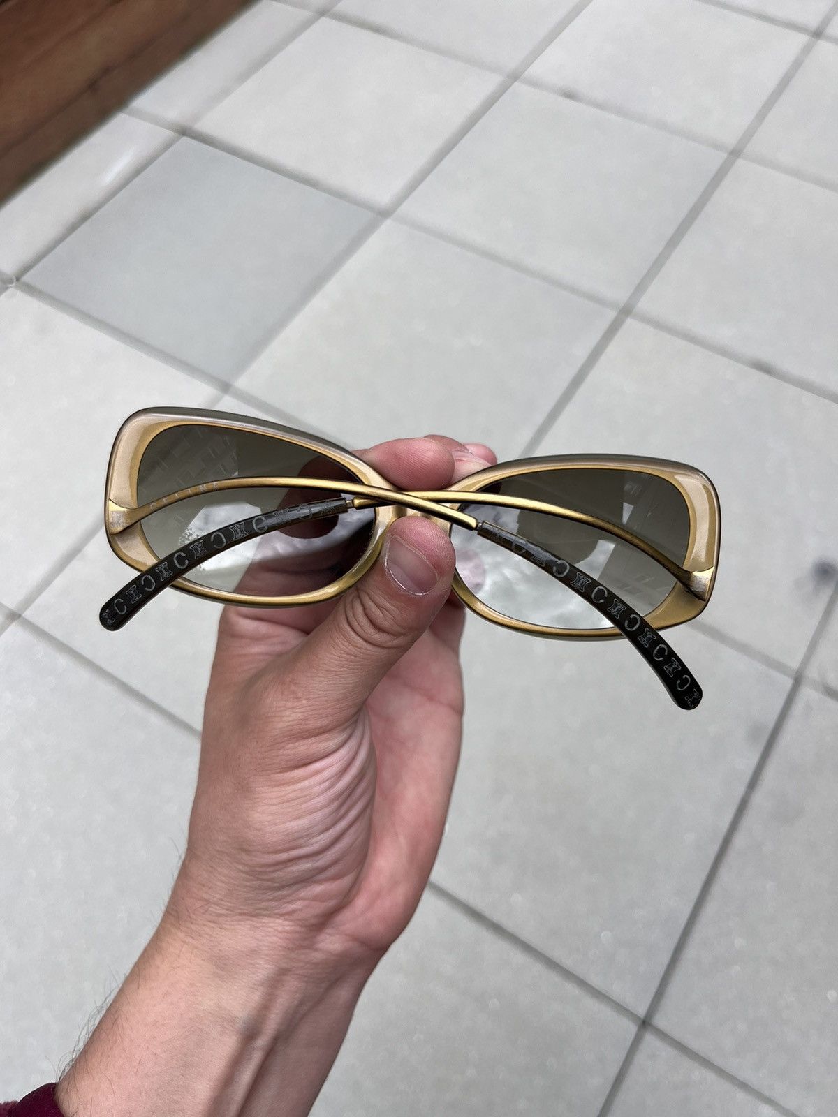Celine Celine Sunglasses Metal Frame Very Rare Y2K Size ONE SIZE - 6 Thumbnail