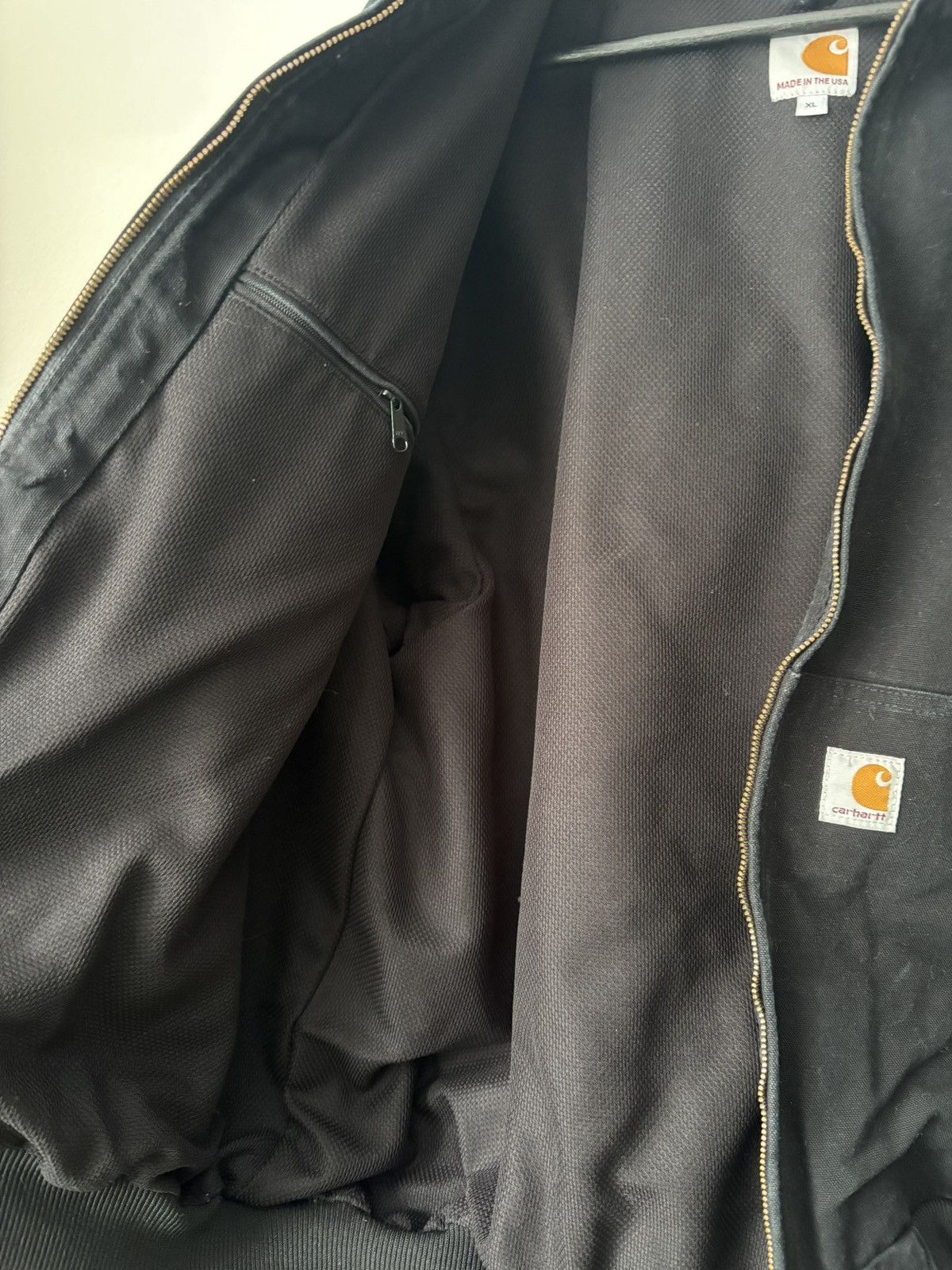 Carhartt Carhartt Black Hooded Jacket Size US XL / EU 56 / 4 - 6 Thumbnail