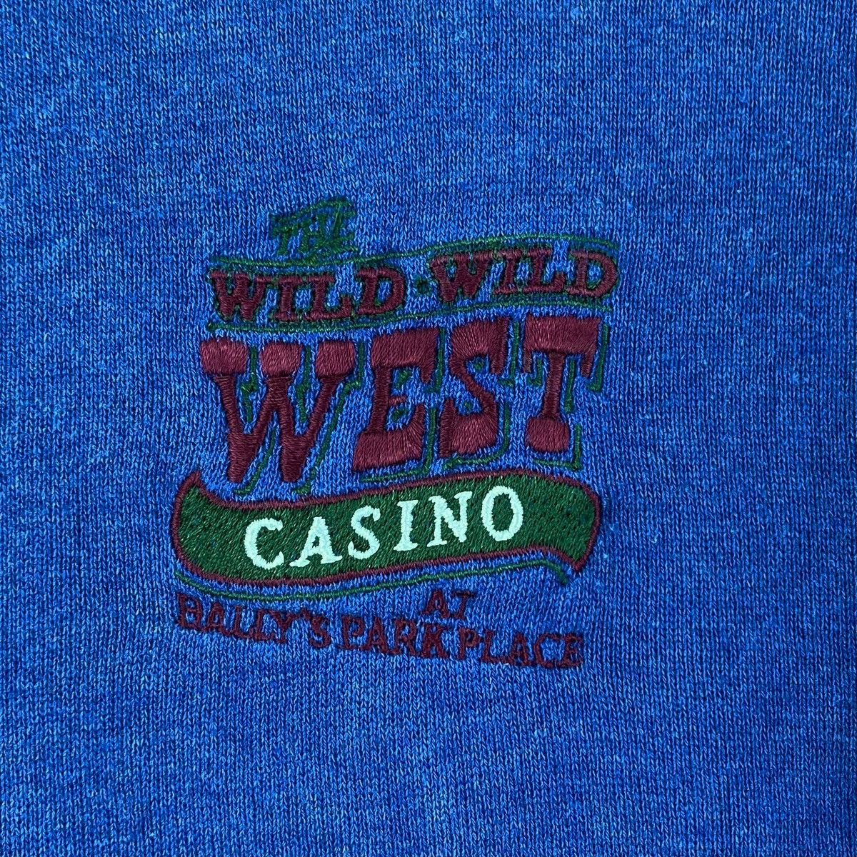 Jerzees Vintage 90s WILD.WILD WEST Casino at Bally Park Place Size US XL / EU 56 / 4 - 3 Thumbnail
