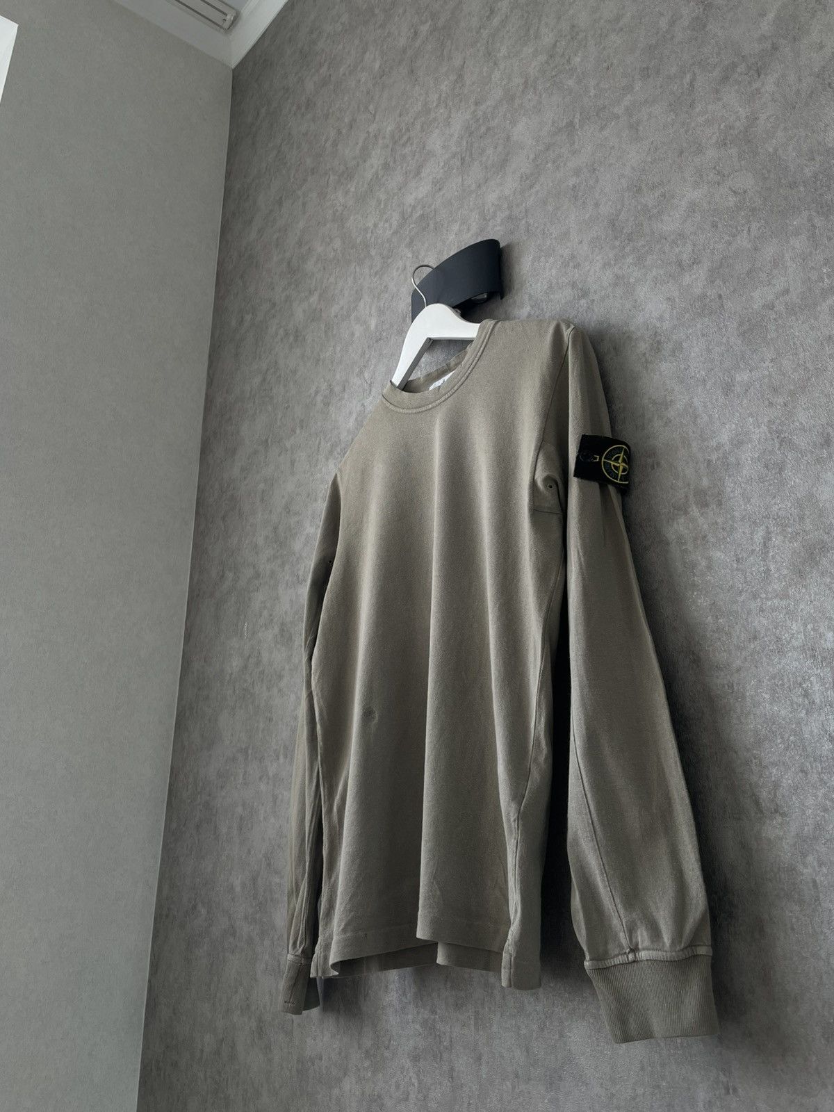 Massimo Osti Stone island khaki long sleeve Size US S / EU 44-46 / 1 - 7 Thumbnail