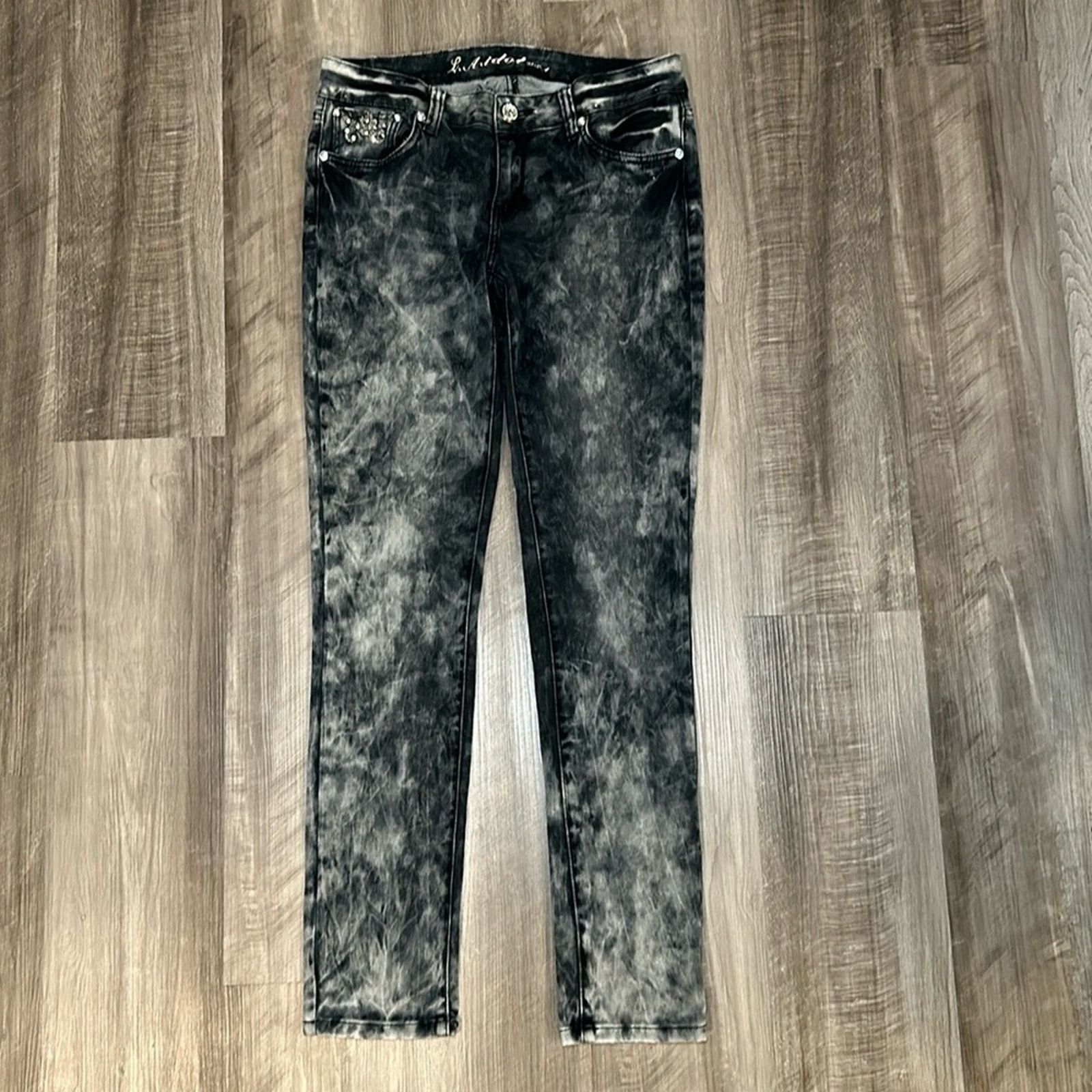 Other L.A. Idol Skinny Jeweled Jeans - 11 Size 31" - 1 Thumbnail