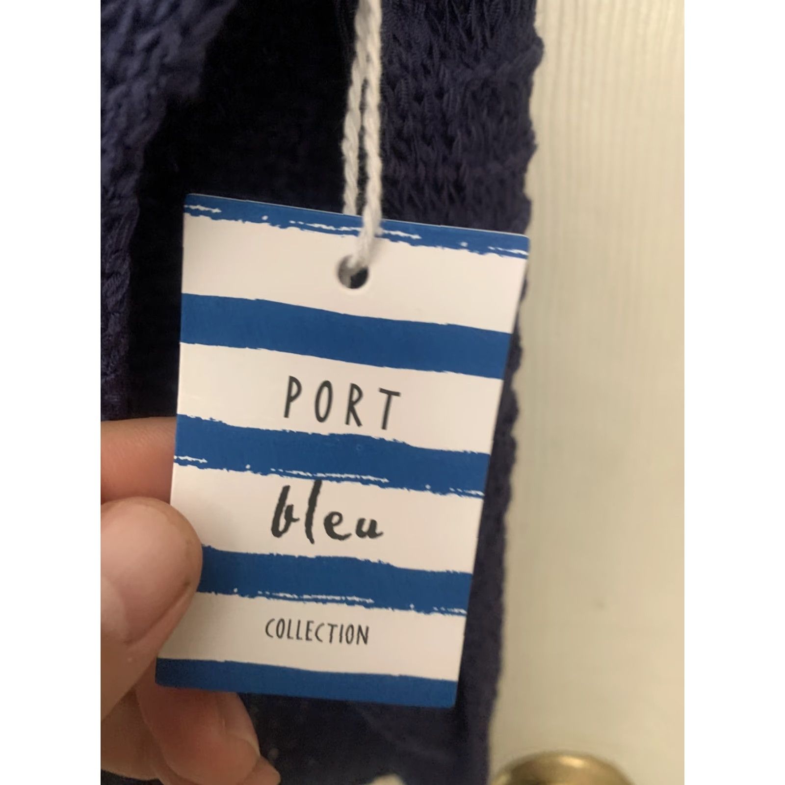 Forever 21 FOREVER 21 Cardigan Vest Open Draped Port Blue Collection Blue Medium NWT Womens Sleeveless Sweater Size M / US 6-8 / IT 42-44 - 4 Thumbnail