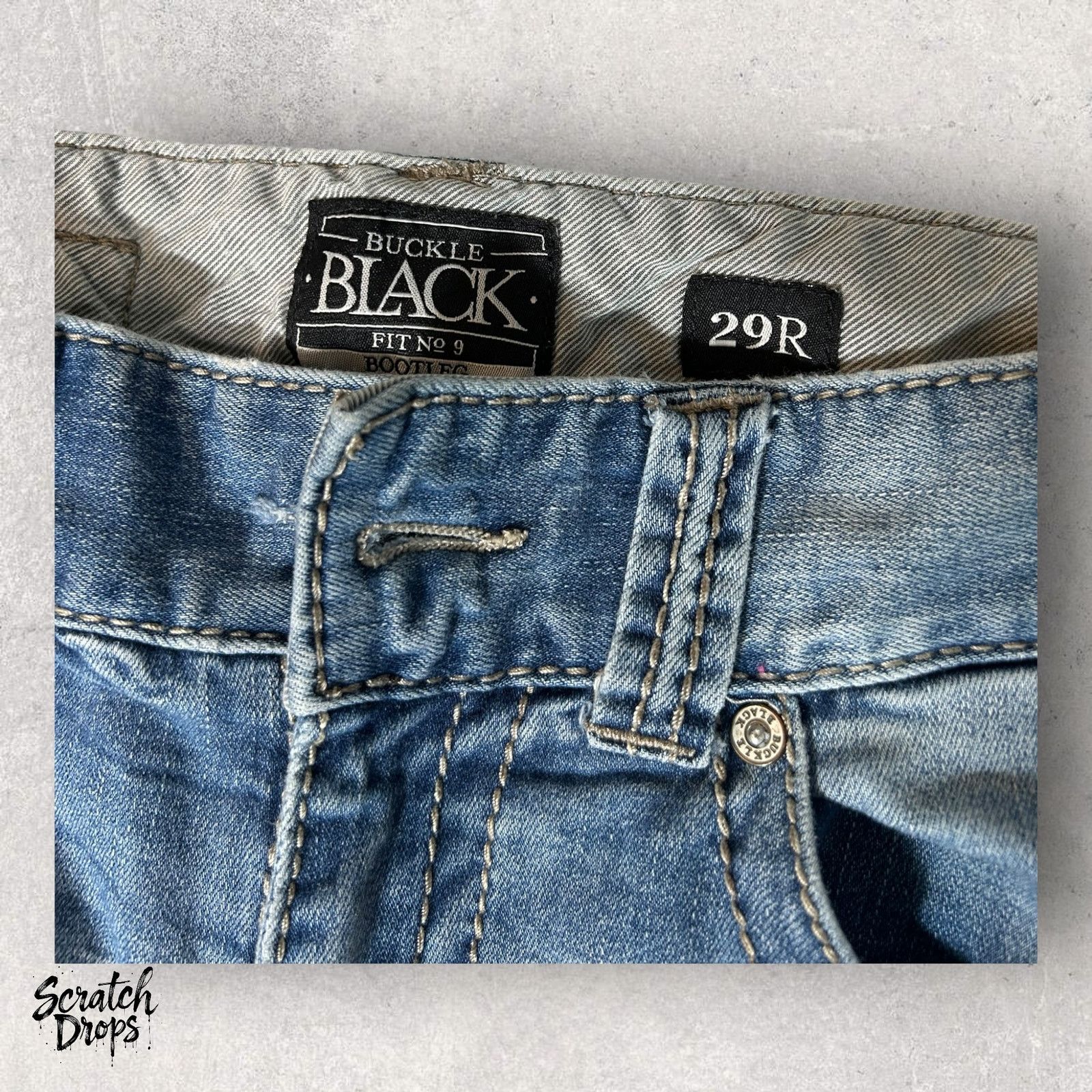 Buckle Black Buckle Black Women's Jeans Size 29R Y2K Vintage Straight Size 29" - 4 Thumbnail