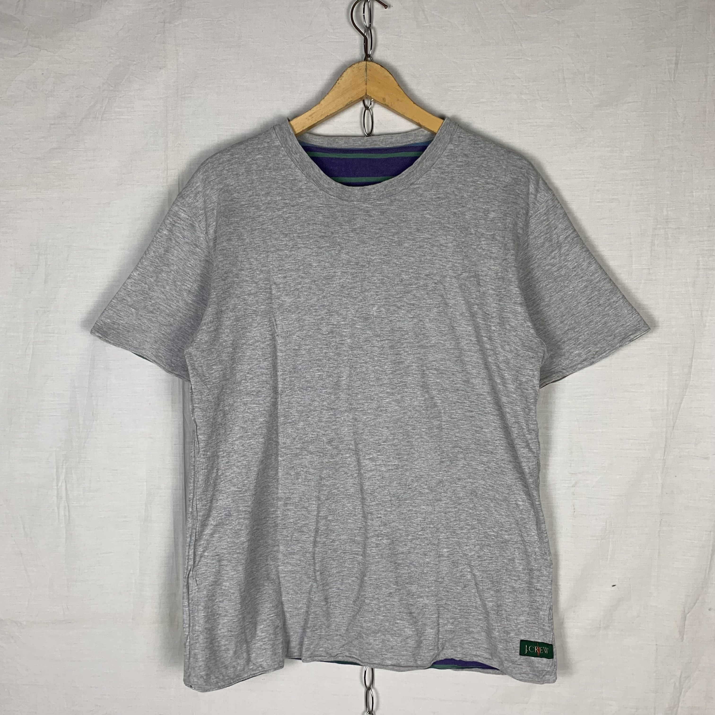 J.Crew J.Crew Reversible Tshirt Striped Rainbow Multicolor Size US M / EU 48-50 / 2 - 4 Thumbnail