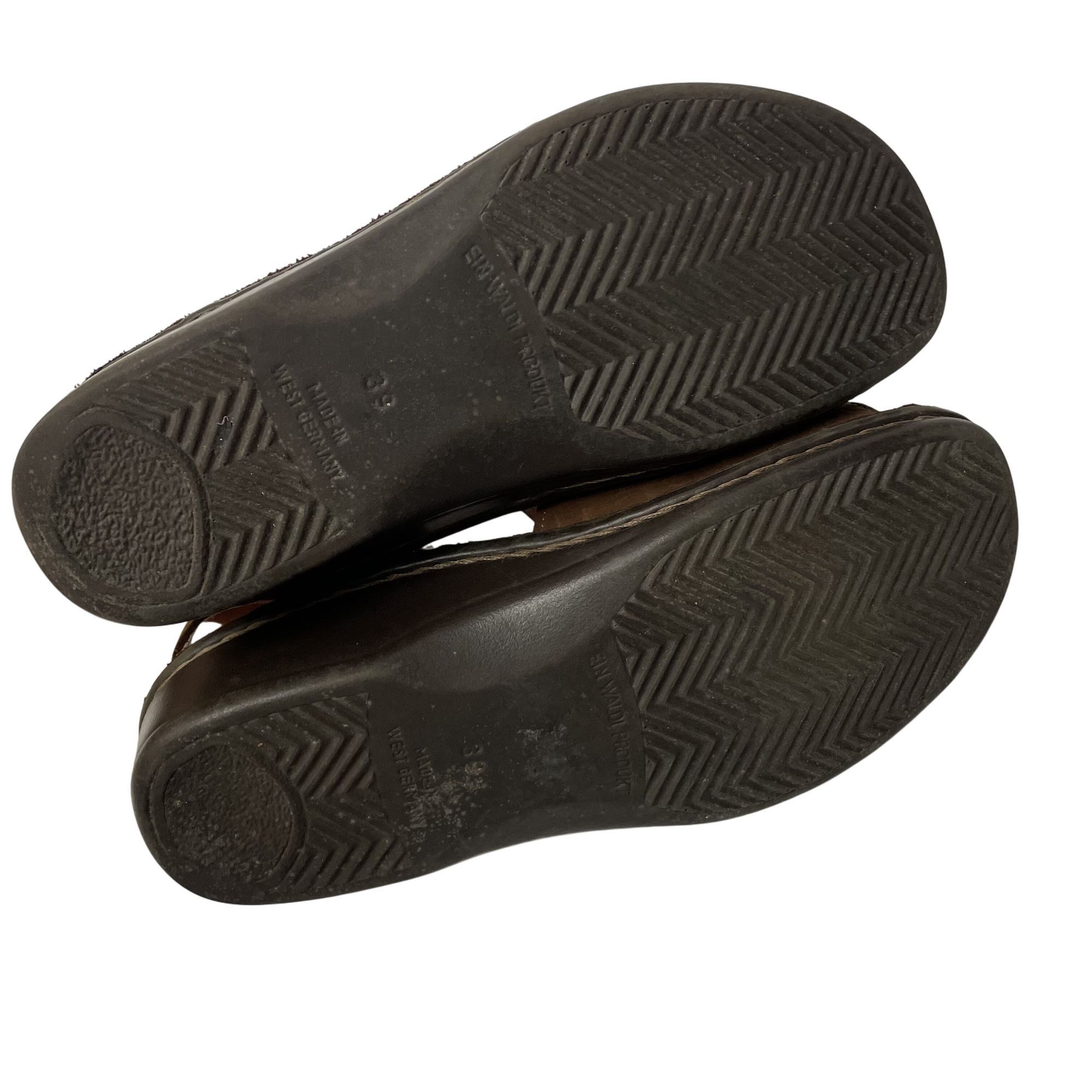 Other Finn Comfort JERSEY Sandals Nubuck Leather LOGO Sandals Size US 8 / IT 38 - 5 Thumbnail