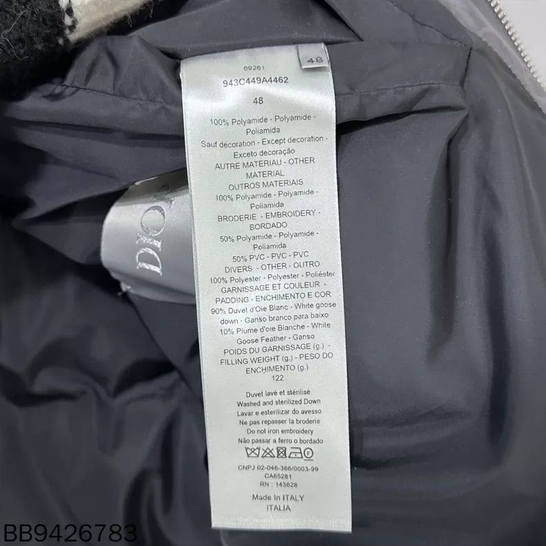 Dior Dior Popular old-fashioned full-print down jacket 2502-Next Size US M / EU 48-50 / 2 - 7 Thumbnail