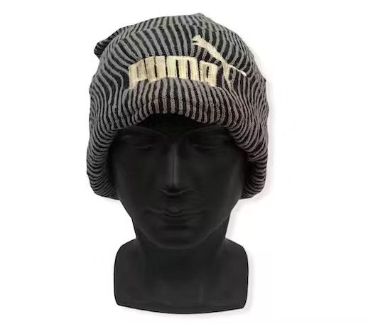 image of Hats x Puma Vintage Puma Spell Out Beanie Hat, Men's
