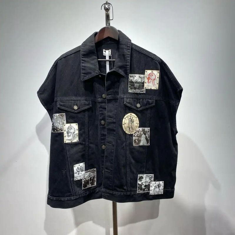 Dior Dior Oversized Black Denim Jacket 0089 Size US XXL / EU 58 / 5 - 1 Thumbnail