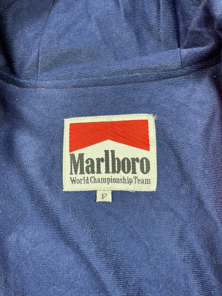 Marlboro Vintage Marlboro Warmer Fleece Lining Hooded Jacket Size US L / EU 52-54 / 3 - 14 Thumbnail