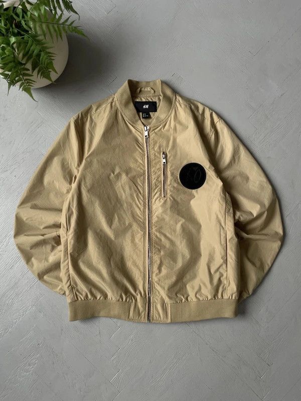 XO Vintage H&M XO MA 1 Nylon Bomber Jacket Size US M / EU 48-50 / 2 - 1 Thumbnail