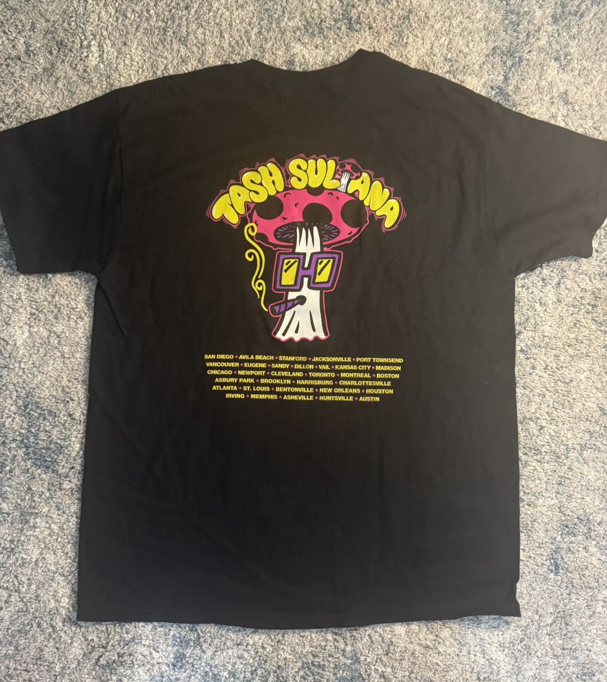 Vintage Vintage Sugar Tash Sultana Tee Black Size US L / EU 52-54 / 3 - 2 Thumbnail