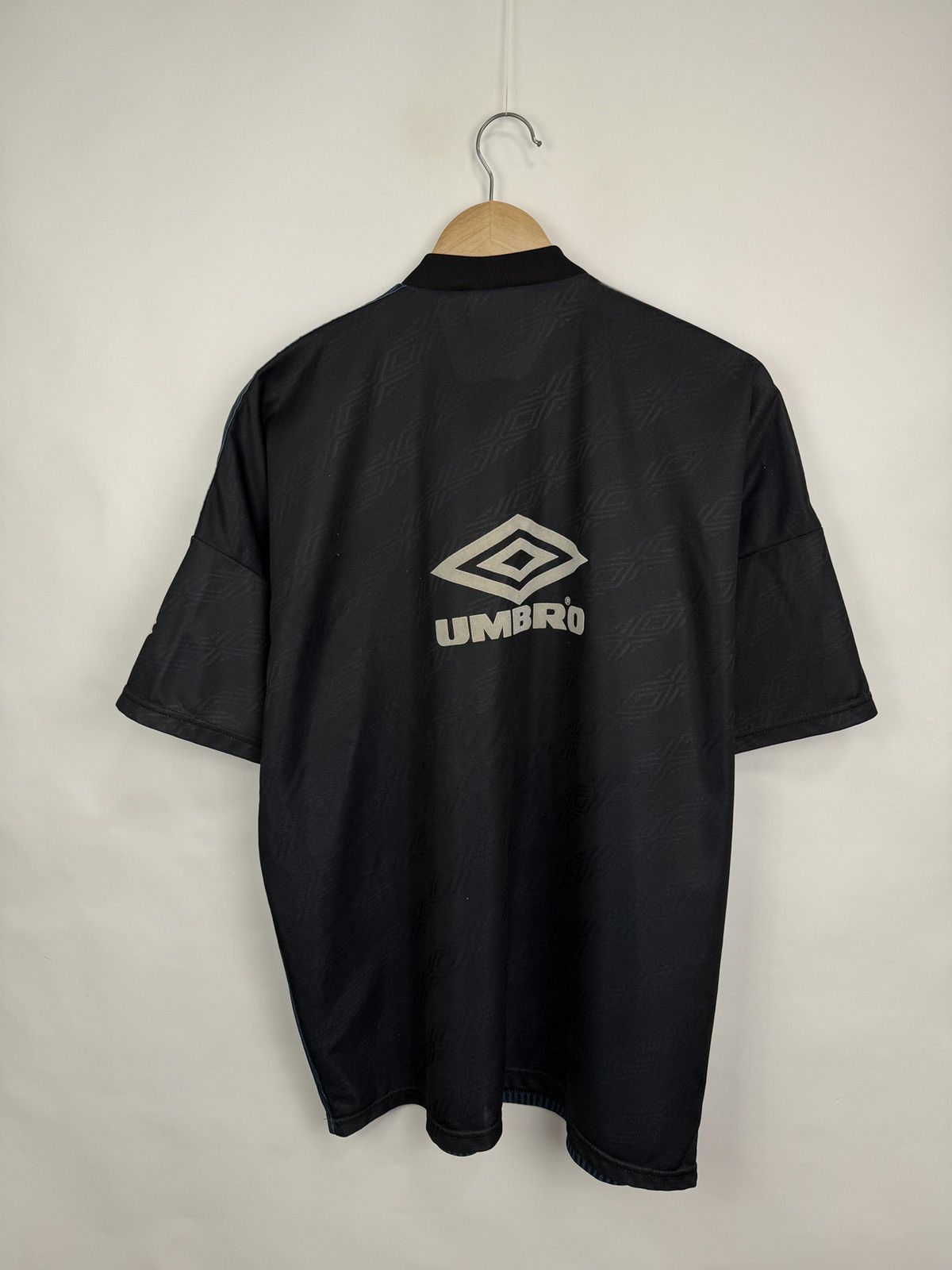Umbro 🇬🇧 Vintage 90s Umbro Pro Training Soccer Jersey Football Rare Size US L / EU 52-54 / 3 - 10 Thumbnail