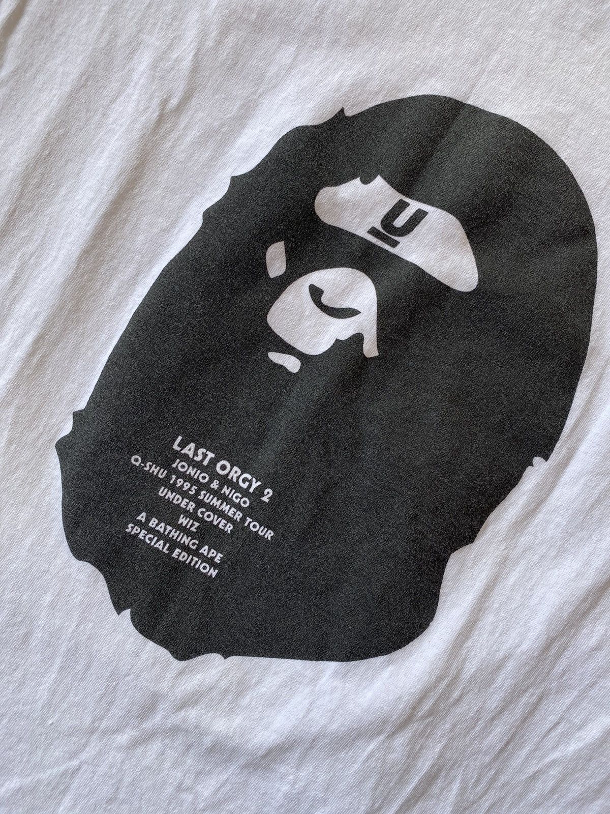 Bape × Undercover 1995’s Bape x Undercover Last Orgy 2 tee Size US L / EU 52-54 / 3 - 5 Thumbnail