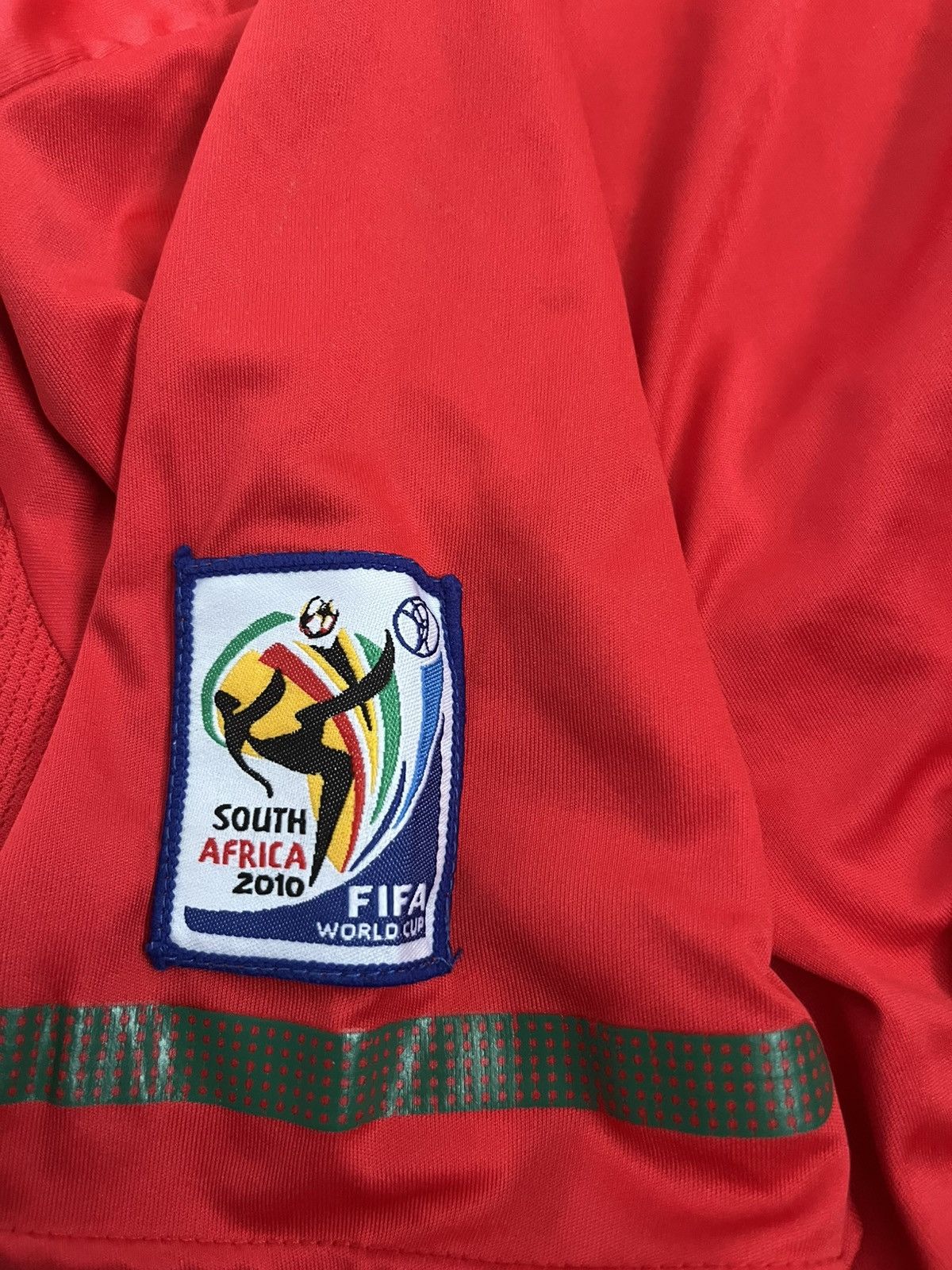 Nike Nike Portugal Footbal Soccer Jersey Home 2010 World Cup Red Size US M / EU 48-50 / 2 - 7 Thumbnail