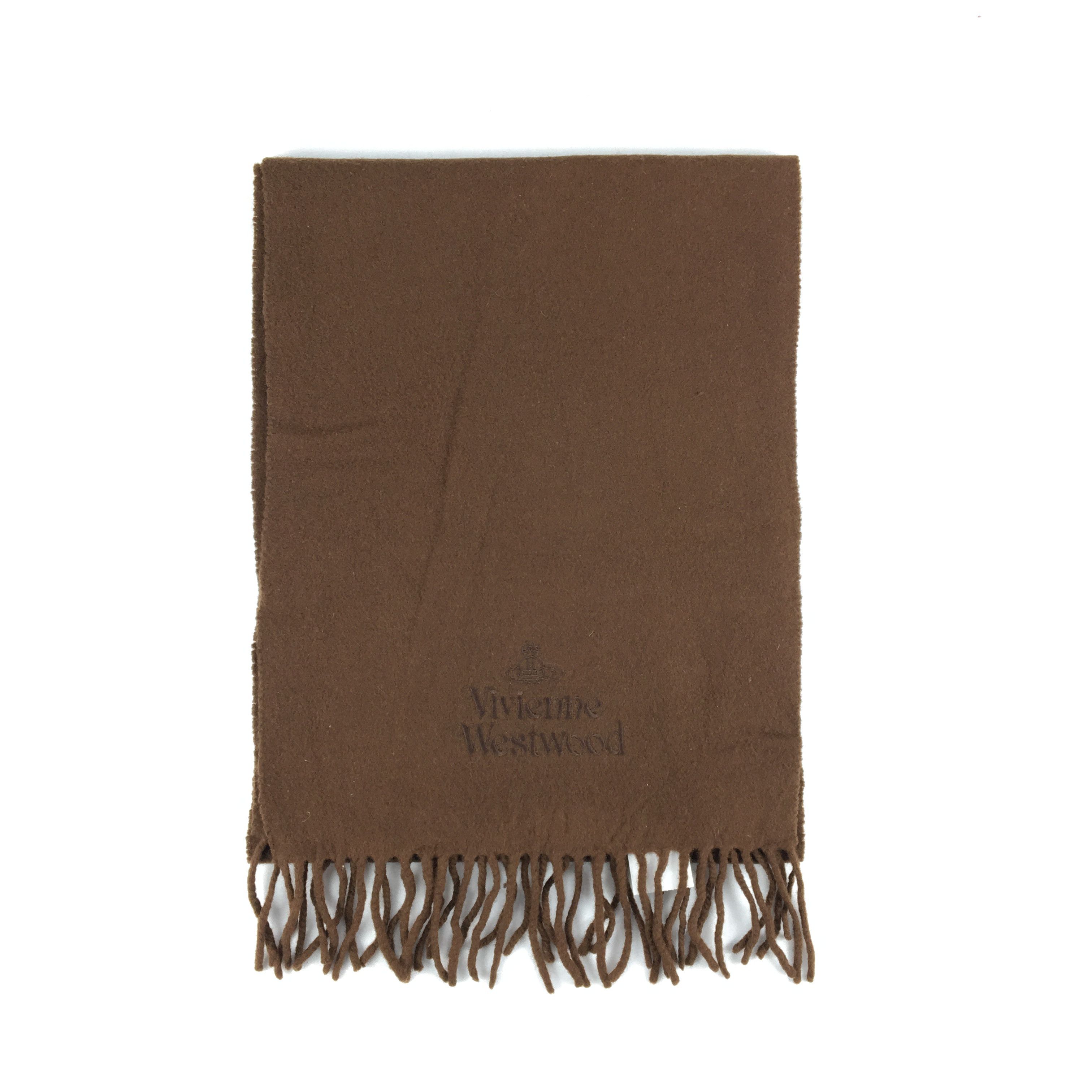 Vintage × Vivienne Westwood VIntage Vivienne Westwood Scarf Muffler Orbs Wool Scarves Size ONE SIZE - 2 Thumbnail