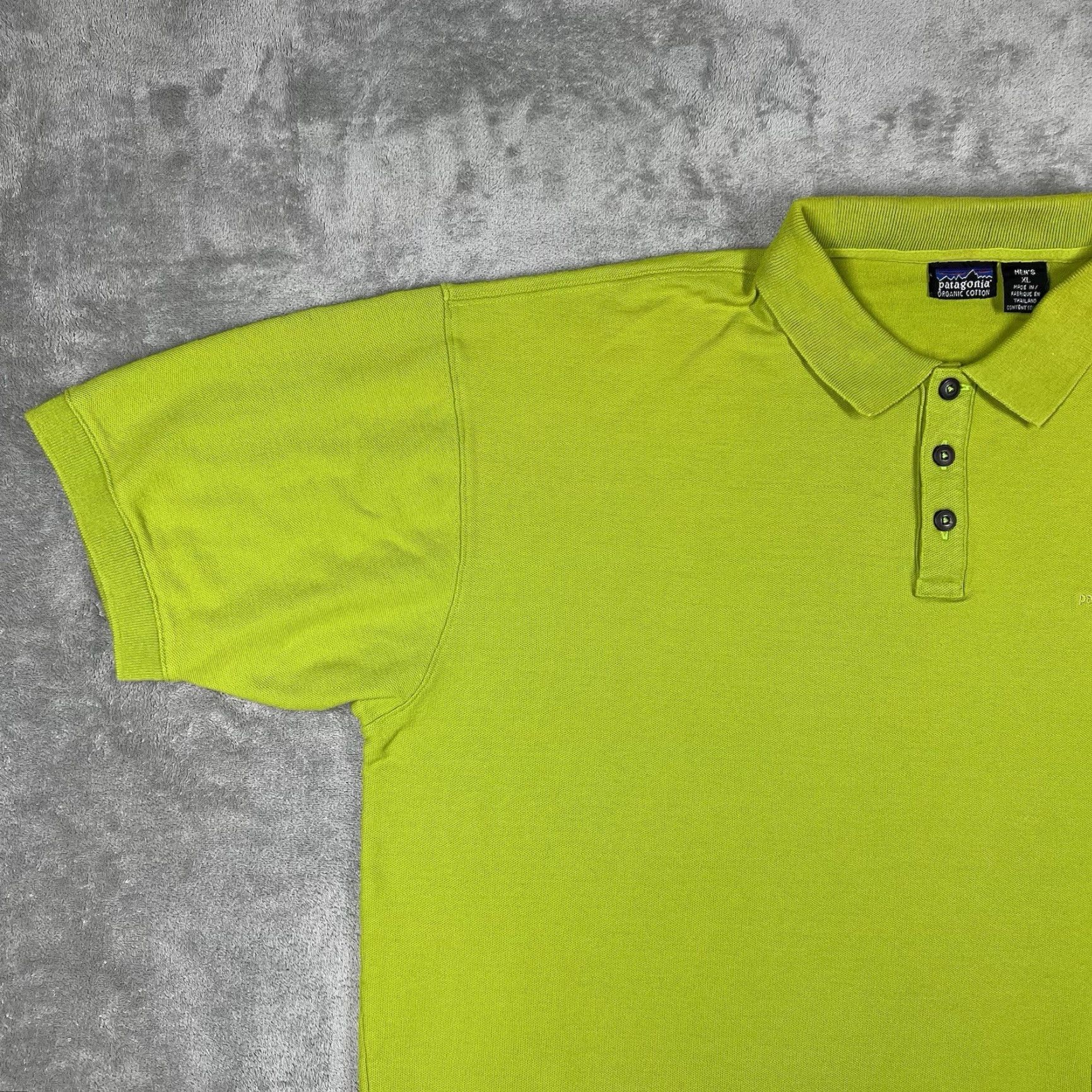 Patagonia VINTAGE Patagonia Polo Shirt Men’s XL Lime Green Organic Cotton Style 52822 SP03 Size US XL / EU 56 / 4 - 2 Thumbnail
