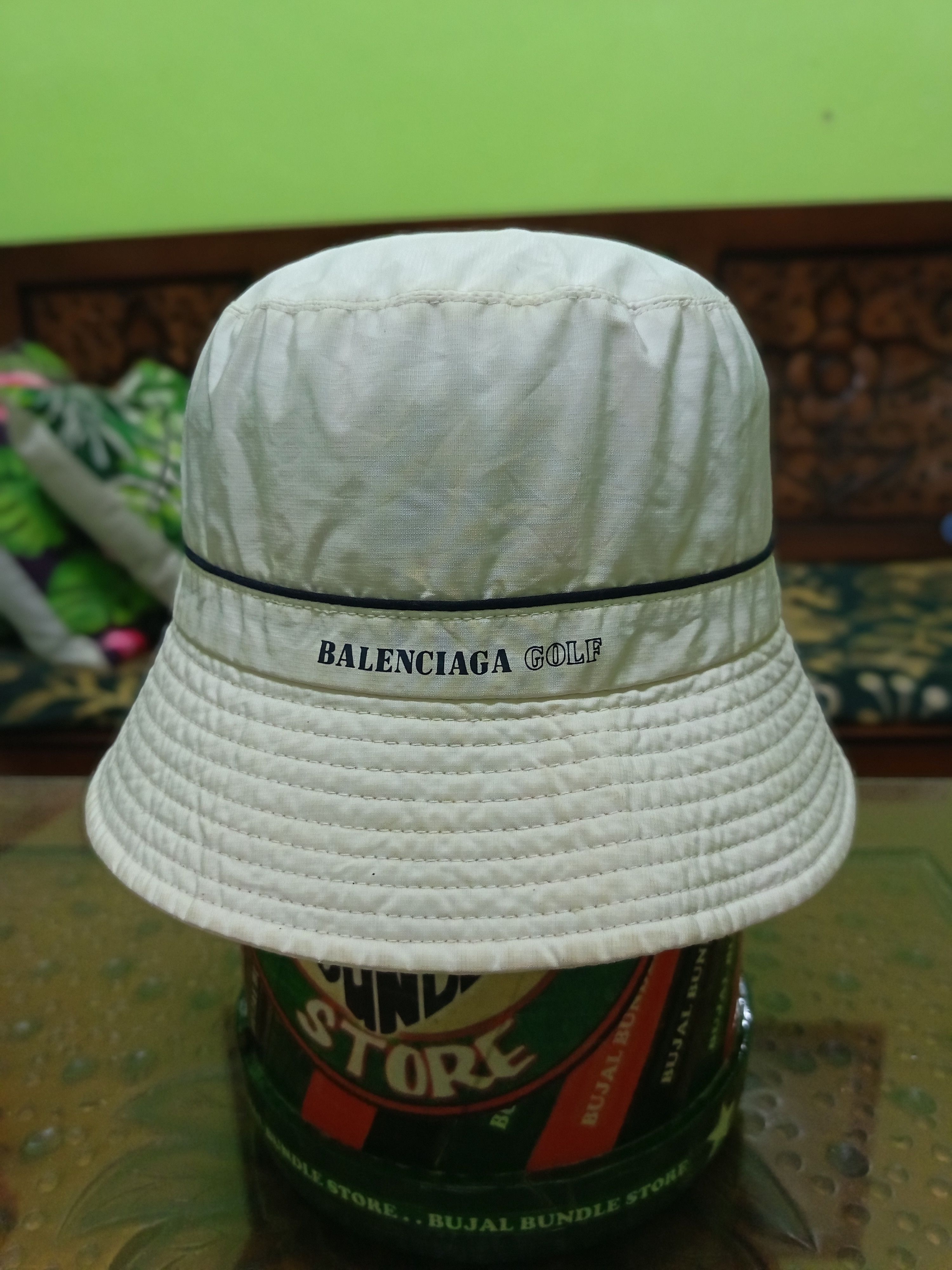 Vintage Balenciaga Paris Golf Bucket Hat