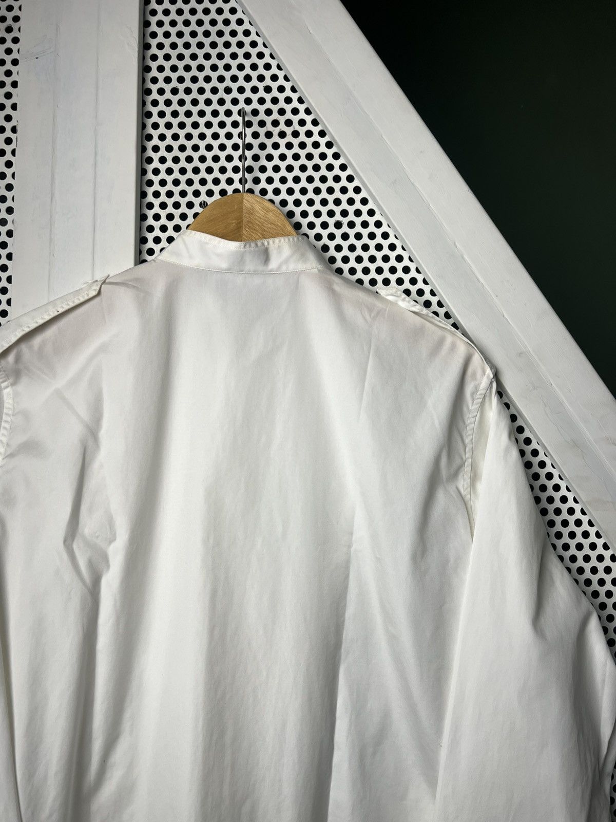 Saint Laurent Paris SS12 Saint Laurent by Hedi Slimane Standing Collar Shirt Size US M / EU 48-50 / 2 - 4 Thumbnail