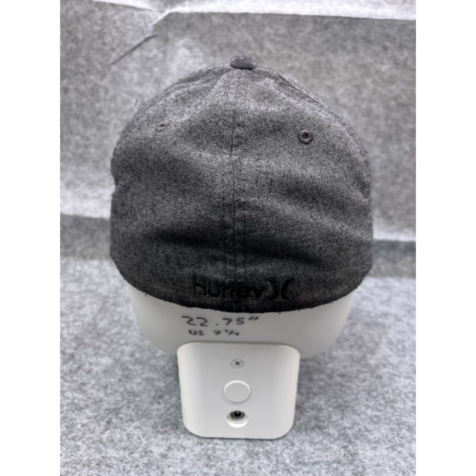 Hurley Hurley Hat Cap Fitted Adult XL Gray Polyester Blend Sp eed Flexfit Skate Mens Baseball Cap Beach Outdoor Casual Size ONE SIZE - 6 Thumbnail