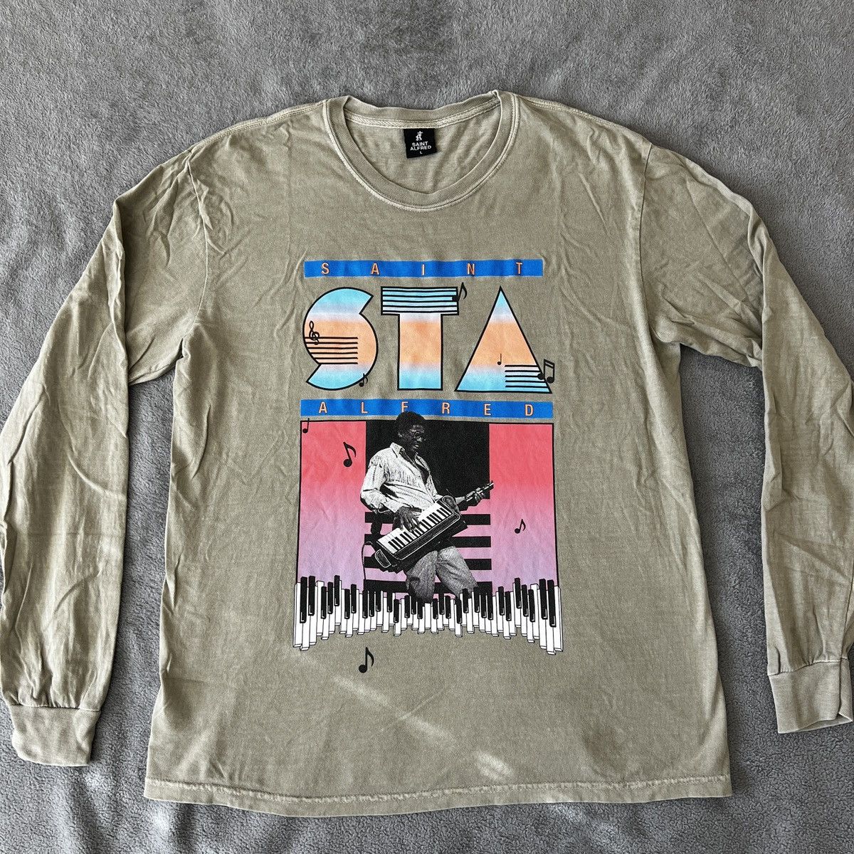 Saint Alfred Saint Alfred Musician Long Sleeve Tee Size US L / EU 52-54 / 3 - 1 Thumbnail