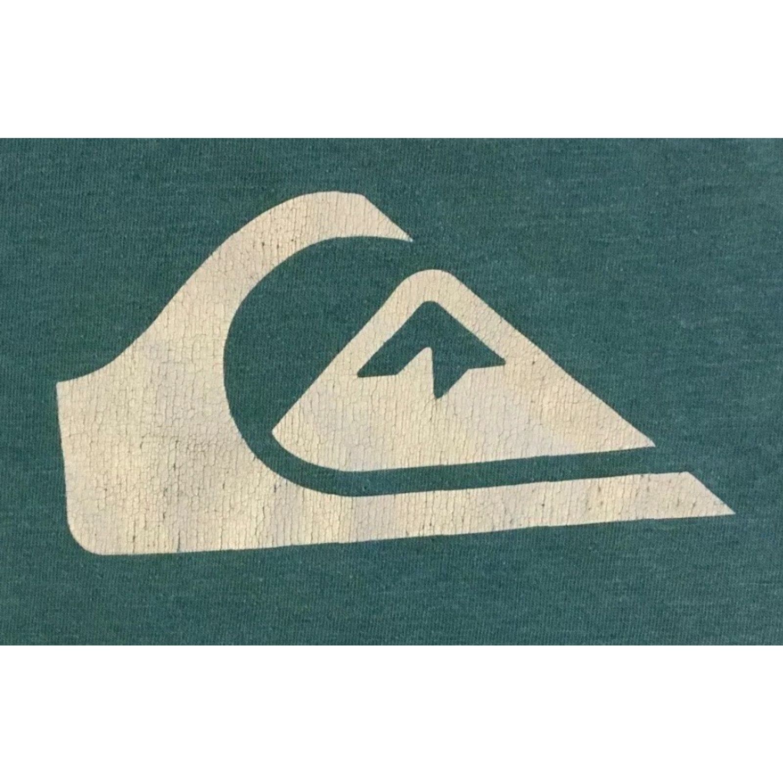 Billabong VINTAGE Quiksilver Faded Distress Shirt XL Surf Skate Grunge Gotcha 90s Y2K TC T-Shirt Mens XL Green Blue Beach Ocean Pattern Striped Graphic Tee Size US XL / EU 56 / 4 - 3 Thumbnail