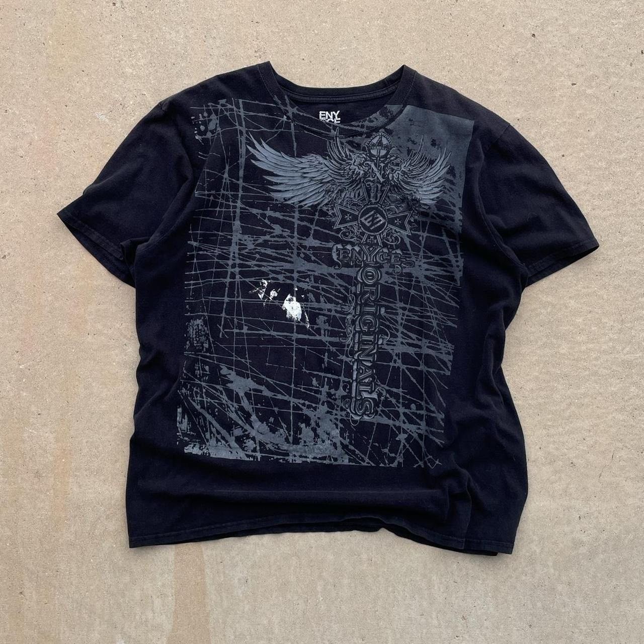 Vintage Vintage Y2k Emo Grunge T Shirt Size US XL / EU 56 / 4 - 1 Thumbnail