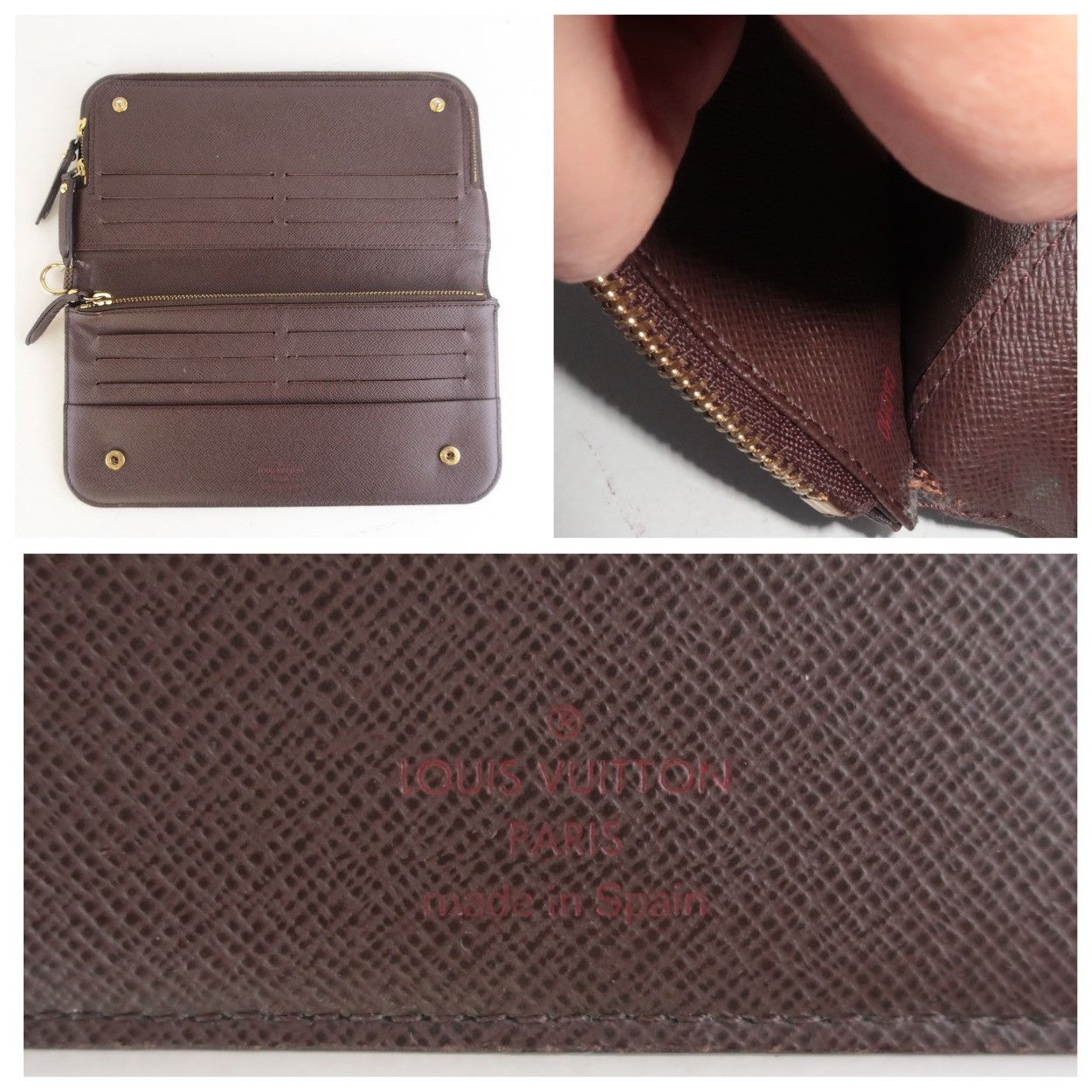Louis Vuitton Louis Vuitton Damier Ebene Insolite wallet Size ONE SIZE - 13 Thumbnail