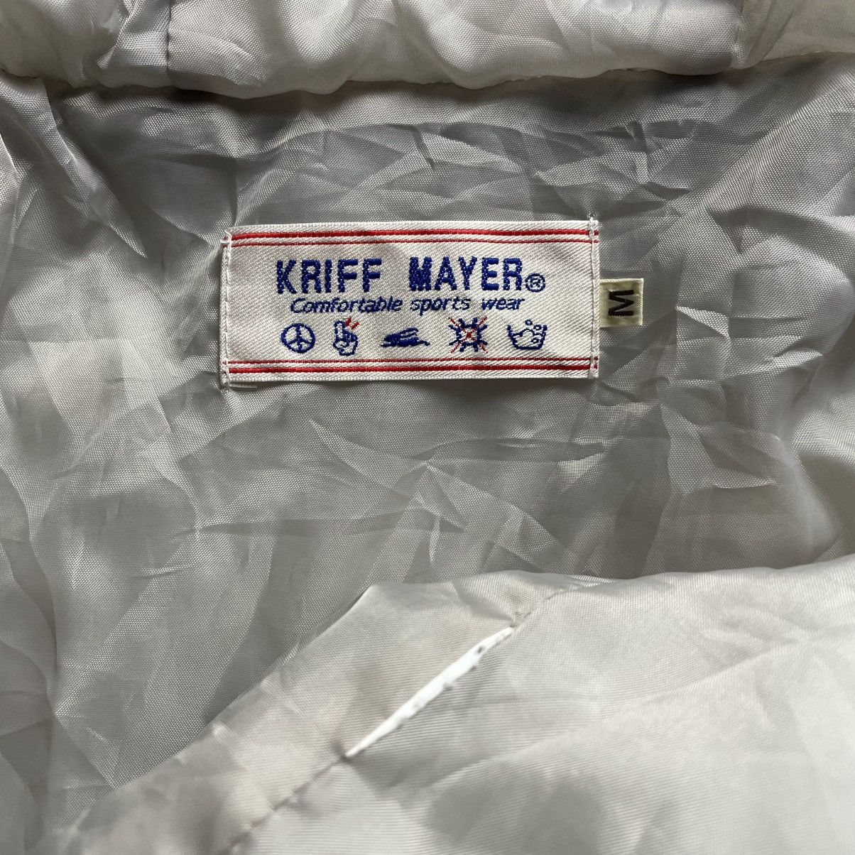 Japanese Brand 🇯🇵 VINTAGE KRIFF MAYER FULL ZIP DOWN PUFFER JACKET Size US M / EU 48-50 / 2 - 12 Thumbnail