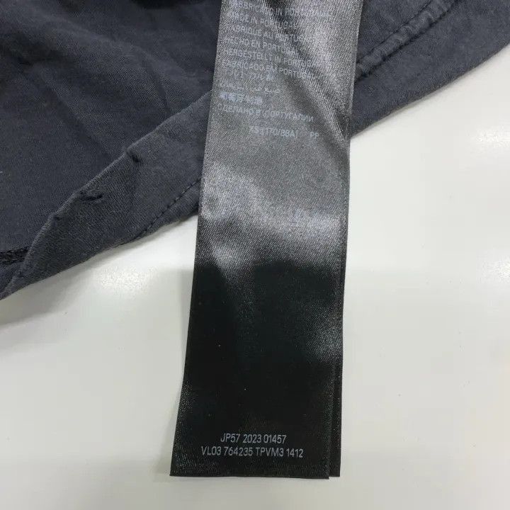 Balenciaga Balenciaga FW23 Distressed Logo Print T-Shirt 0079-2507 Size US XS / EU 42 / 0 - 1 Thumbnail