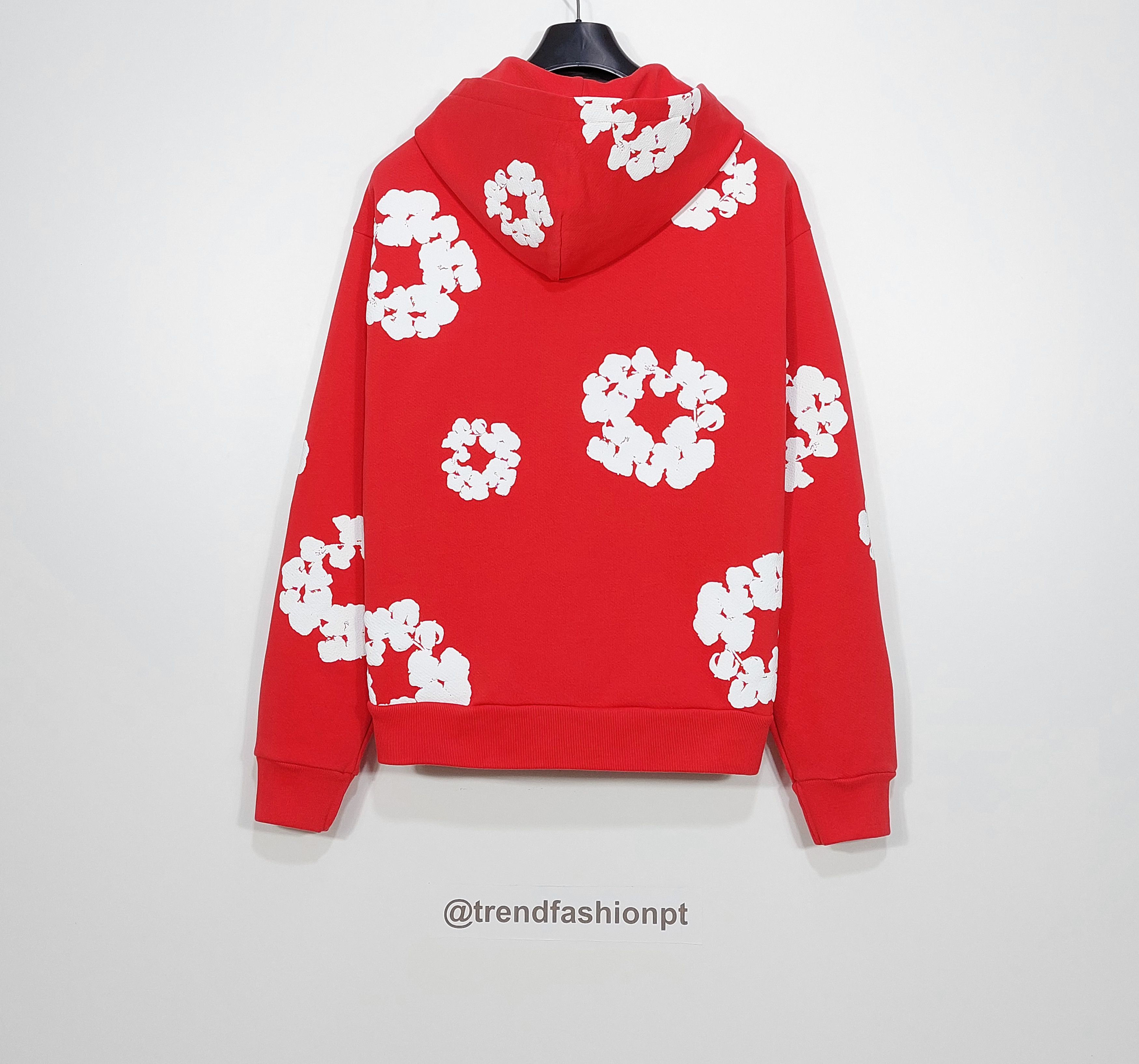 DENIM TEARS the cotton wreath hoodie - red L Size US L / EU 52-54 / 3 - 11 Thumbnail