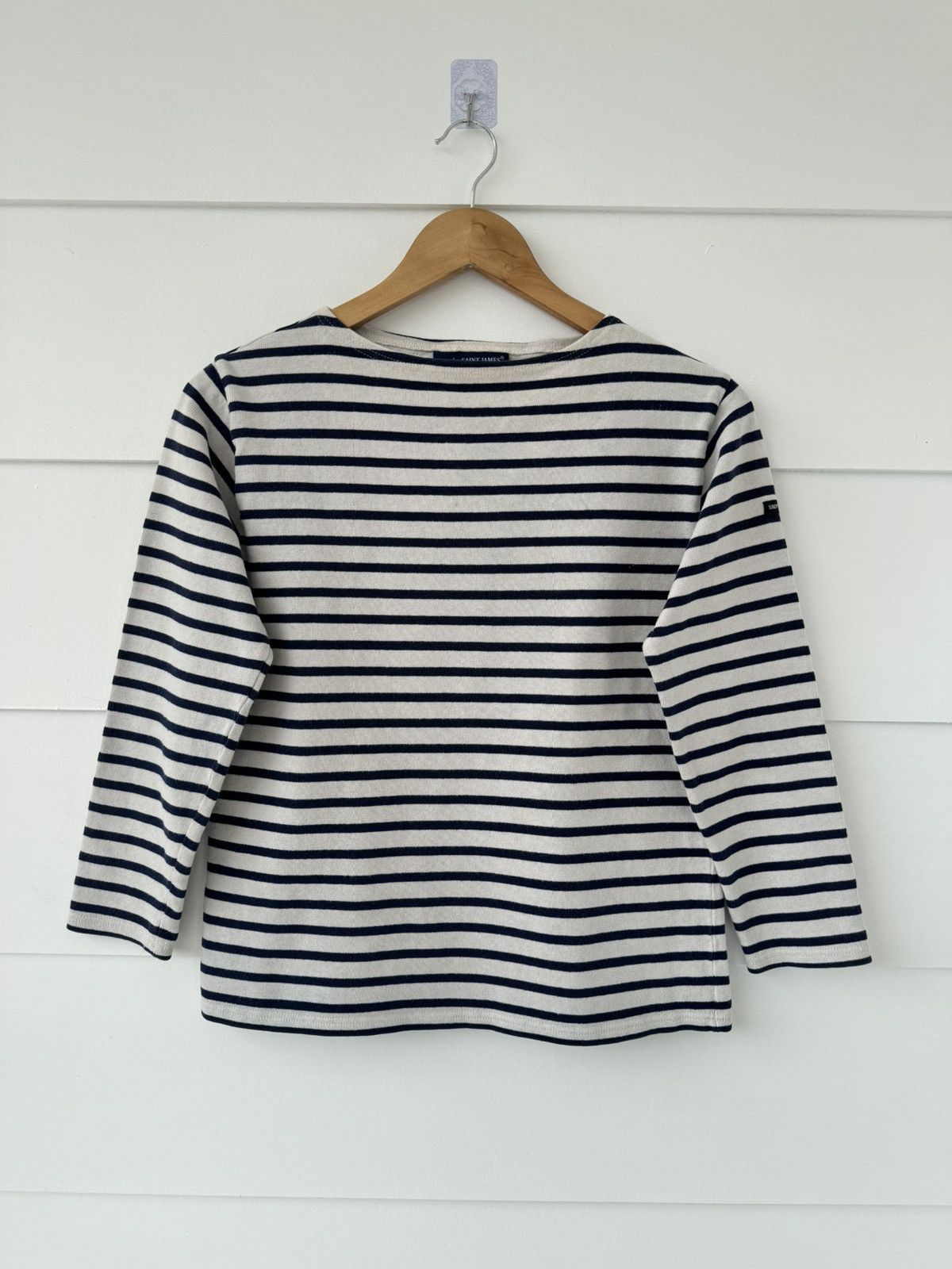 Saint James VINTAGE SAINT JAMES BOATNECK STRIPE SHIRT Size US XS / EU 42 / 0 - 1 Thumbnail