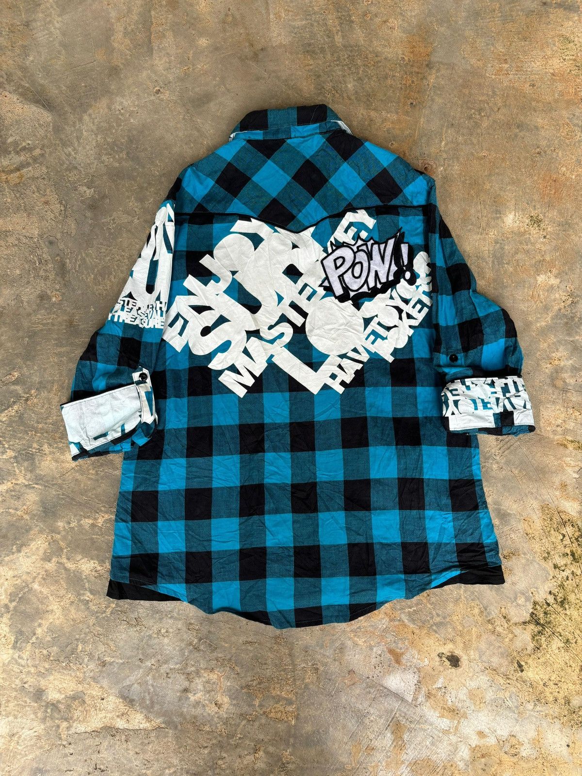 Hysteric Glamour Y2k Clone Deugfiu Ifwixwasnine Punk Style Shirt Size US L / EU 52-54 / 3 - 3 Thumbnail