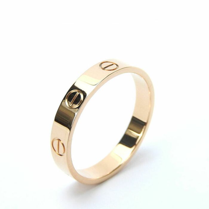 Cartier CARTIER Ring Love No. 56 Au750 PG Pink Gold Approx. 3.4g