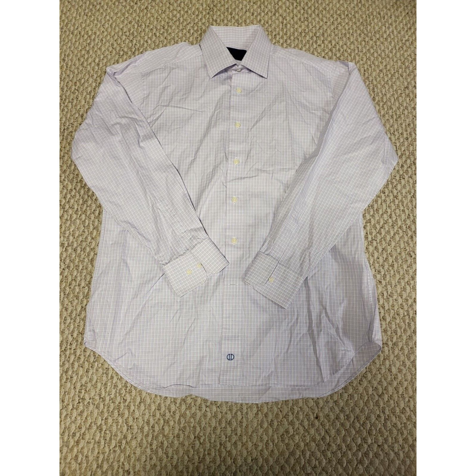 David Donahue david donahue dress shirt 16.5 34/35 Size US L / EU 52-54 / 3 - 1 Thumbnail