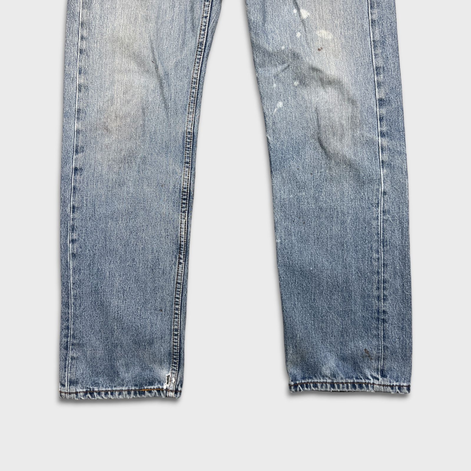 Levi's × Vintage Levi's 505 Jeans 34x32 Regular Fit Straight Leg Denim Pants Size US 34 / EU 50 - 4 Thumbnail