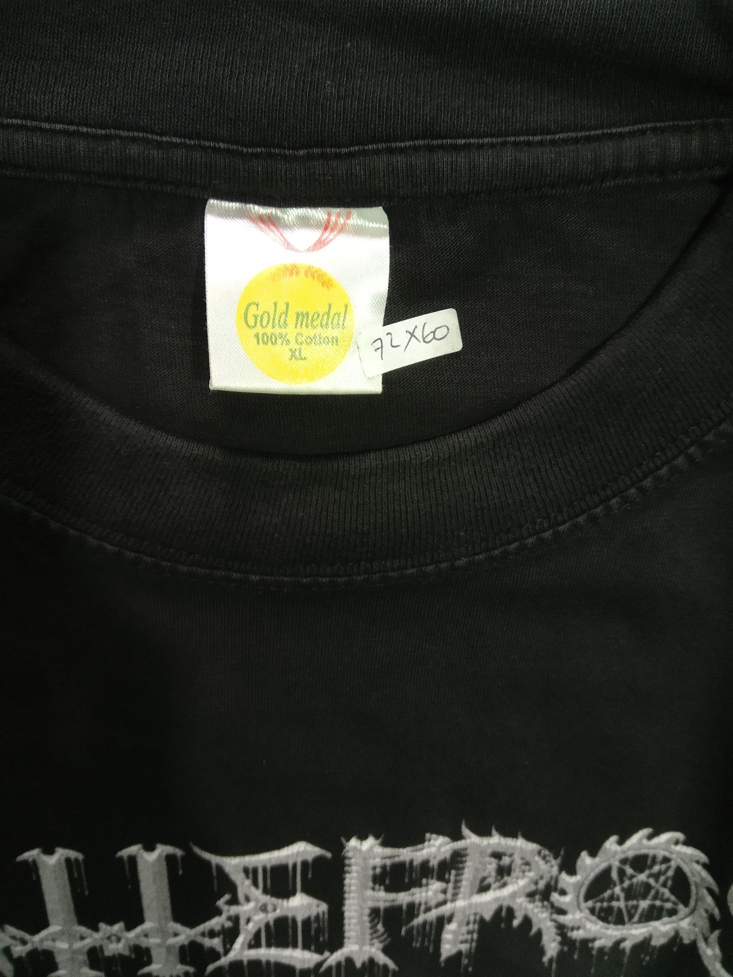 Band Tees × Vintage NATTEFROST terrorist Size US XL / EU 56 / 4 - 6 Thumbnail