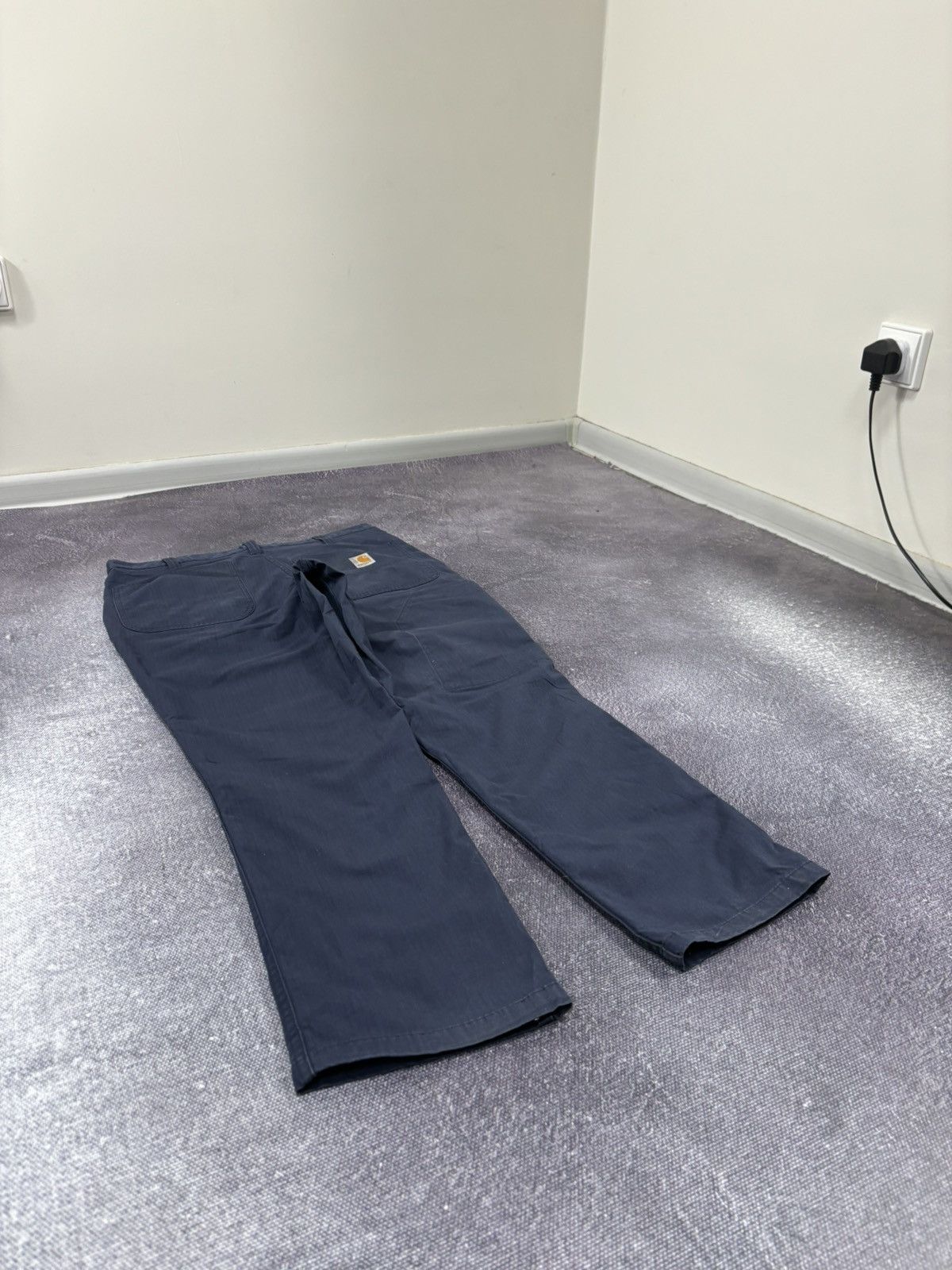 Carhartt Vintage Carhartt USA Navy Work Relaxed Fit Hype Pants Size US 30 / EU 46 - 4 Thumbnail