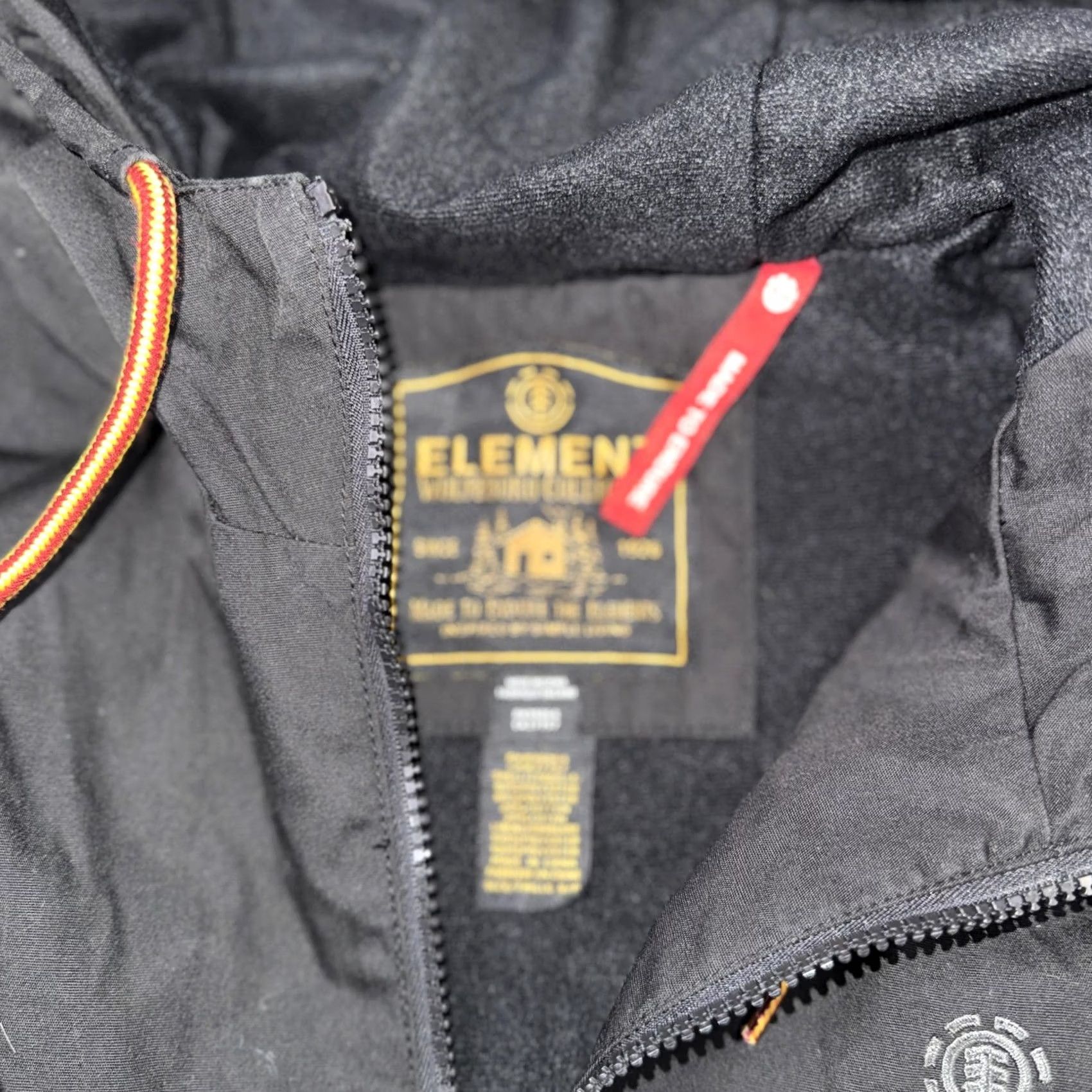 Element VINTAGE? No — Element Wolfeboro Jacket Mens S Gray Black Hooded Full Zip Softshell Outdoor Shirt/Coat? Size US S / EU 44-46 / 1 - 3 Thumbnail