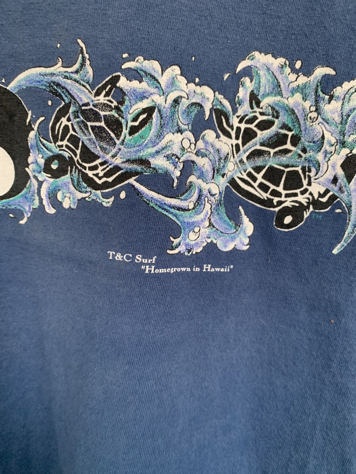 Vintage Vintage 90s T&C Hawaii Surfboards / Surfing / Surf T shirt Size US S / EU 44-46 / 1 - 3 Thumbnail