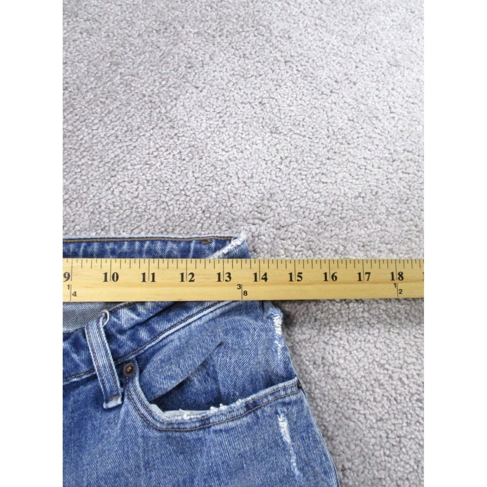 Abercrombie & Fitch Abercrombie & Fitch Jeans Womens 27 Blue The Dad High Rise Curvy Light Wash Denim Size 27" / US 4 / IT 40 - 7 Thumbnail