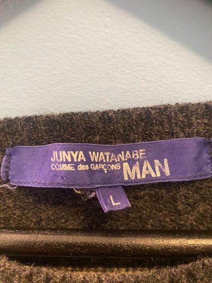 Junya Watanabe 2007 AW Junya Watanabe Distressed Punk Sweater Size US L / EU 52-54 / 3 - 7 Thumbnail