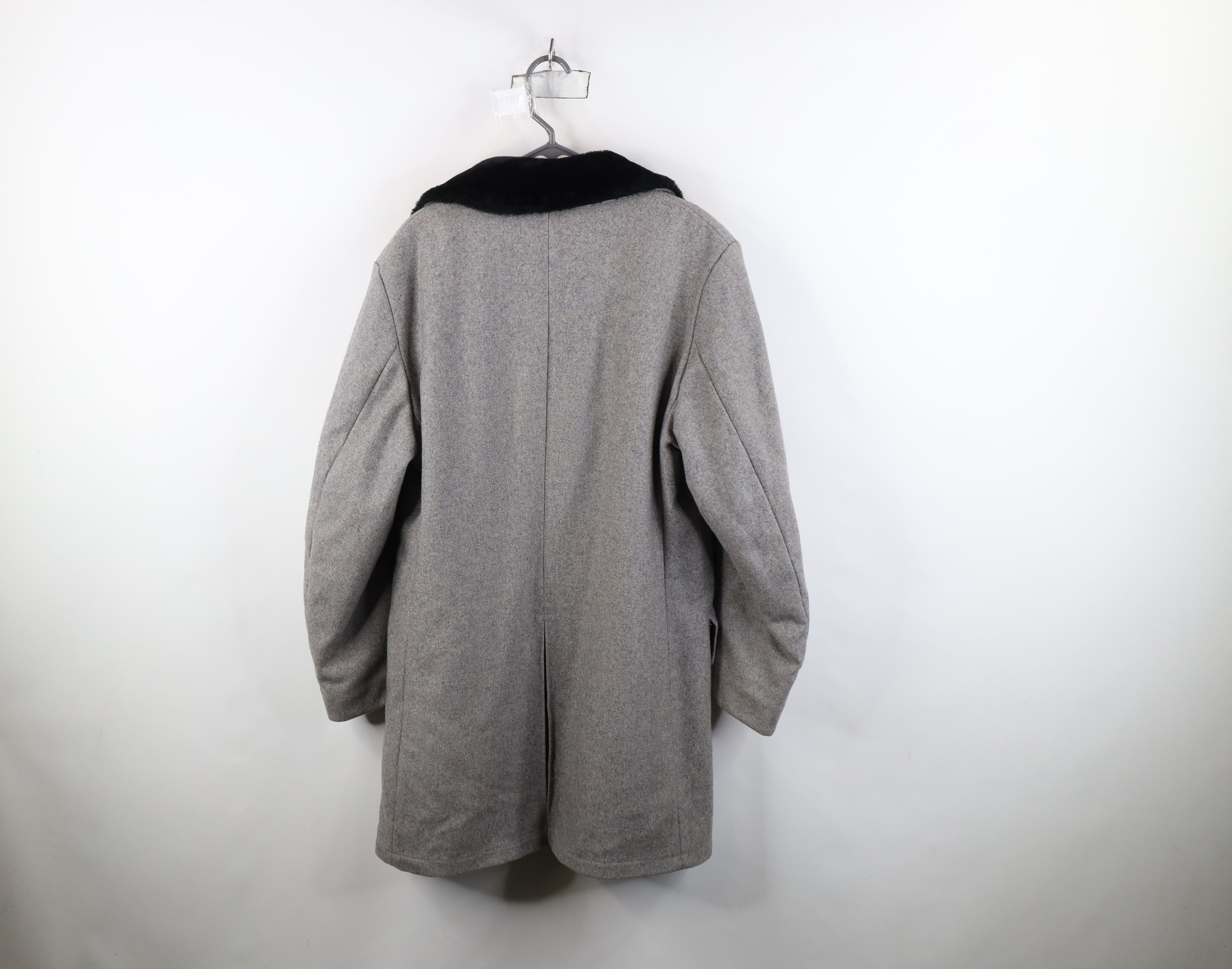 Vintage Vintage 70s Streetwear Wool Rancher Jacket Coat Gray USA Size US L / EU 52-54 / 3 - 14 Thumbnail