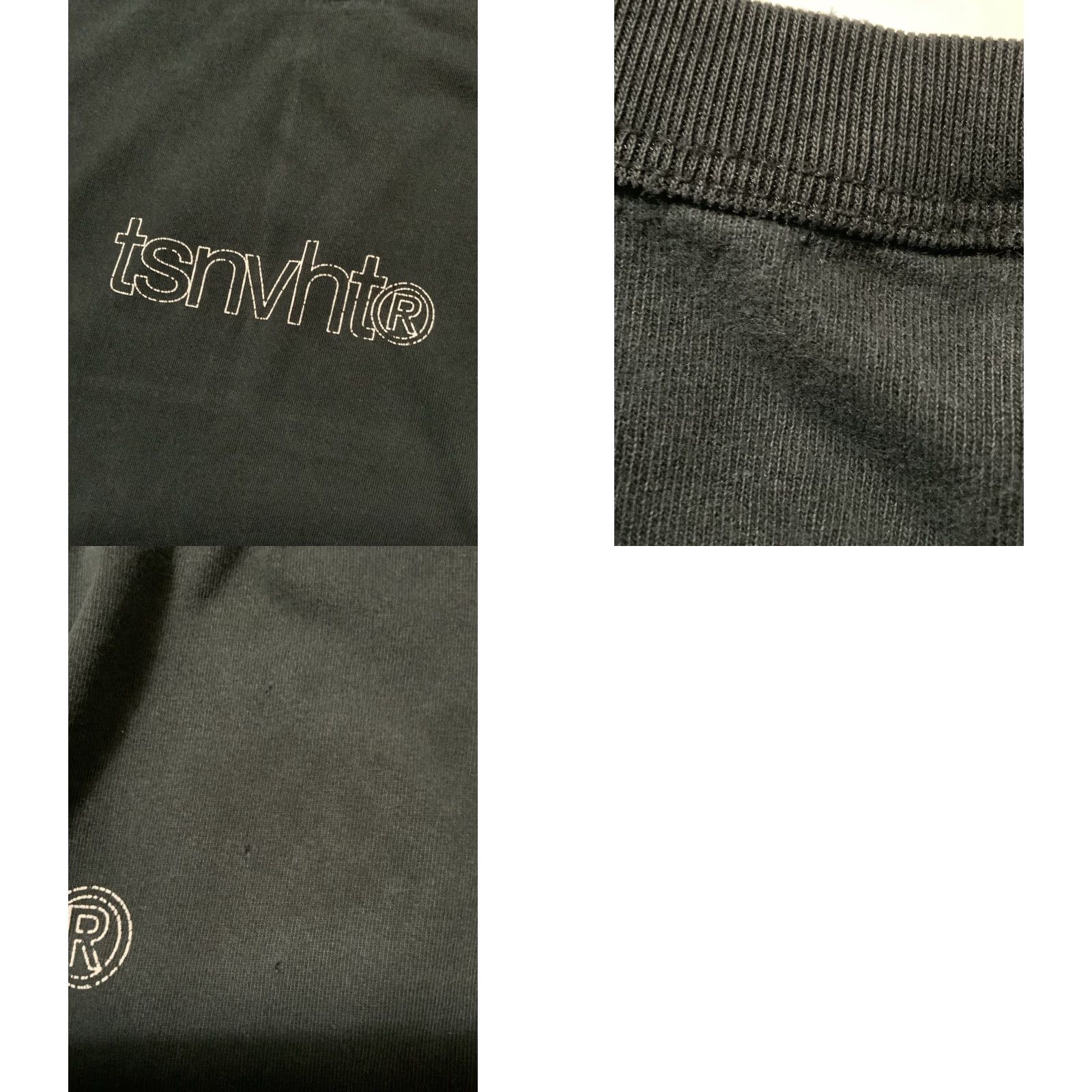 thisisneverthat VINTAGE ThisIsNeverThat Tsnvht Korea Streetwear Black Graphic Crewneck S/S T-Shirt Sz. M Mens Size US M / EU 48-50 / 2 - 8 Thumbnail
