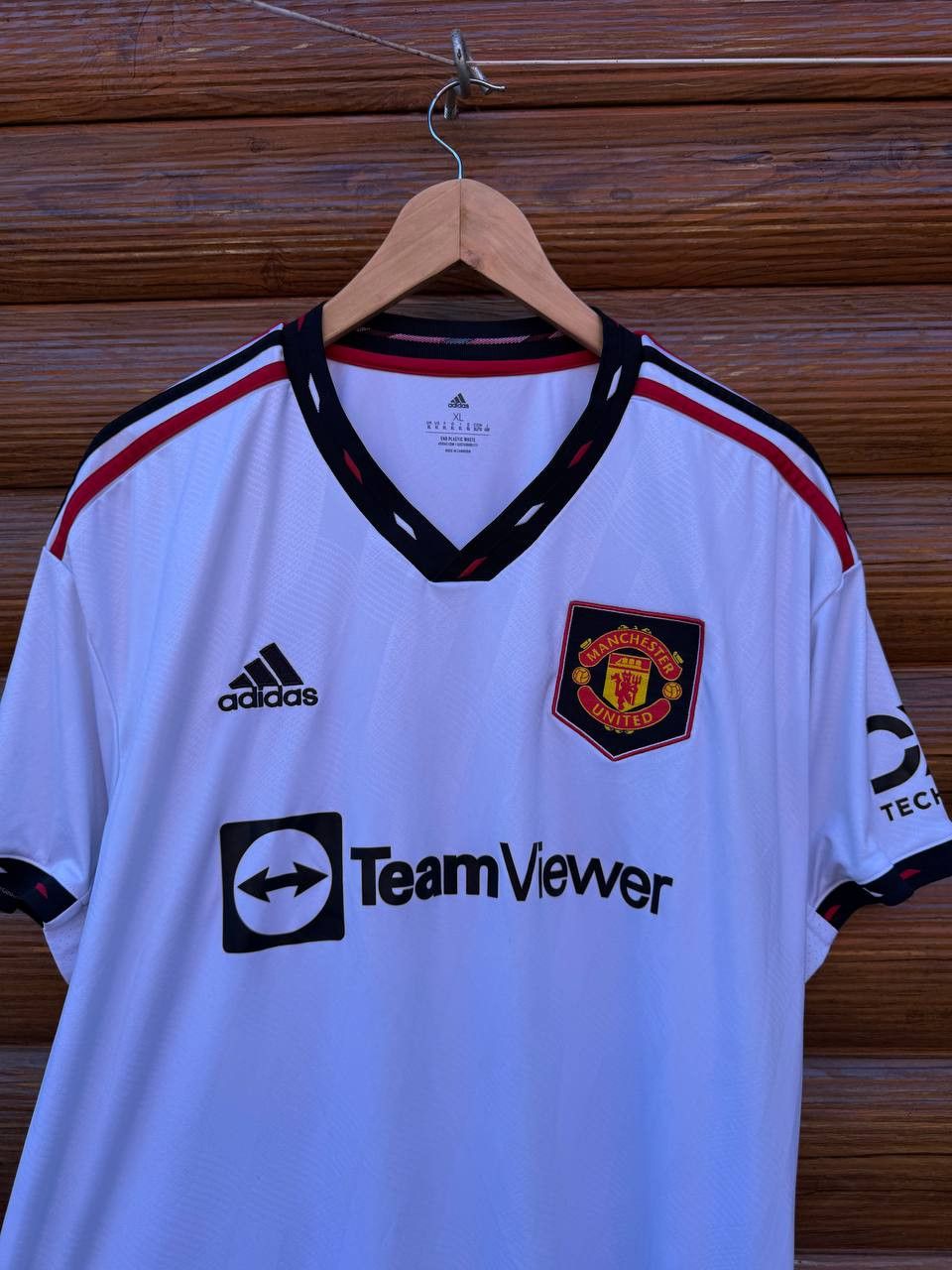 Adidas MANCHESTER UNITED FOOTBALL SHIRT JERSEY AWAY ADIDAS Size US XL / EU 56 / 4 - 3 Thumbnail