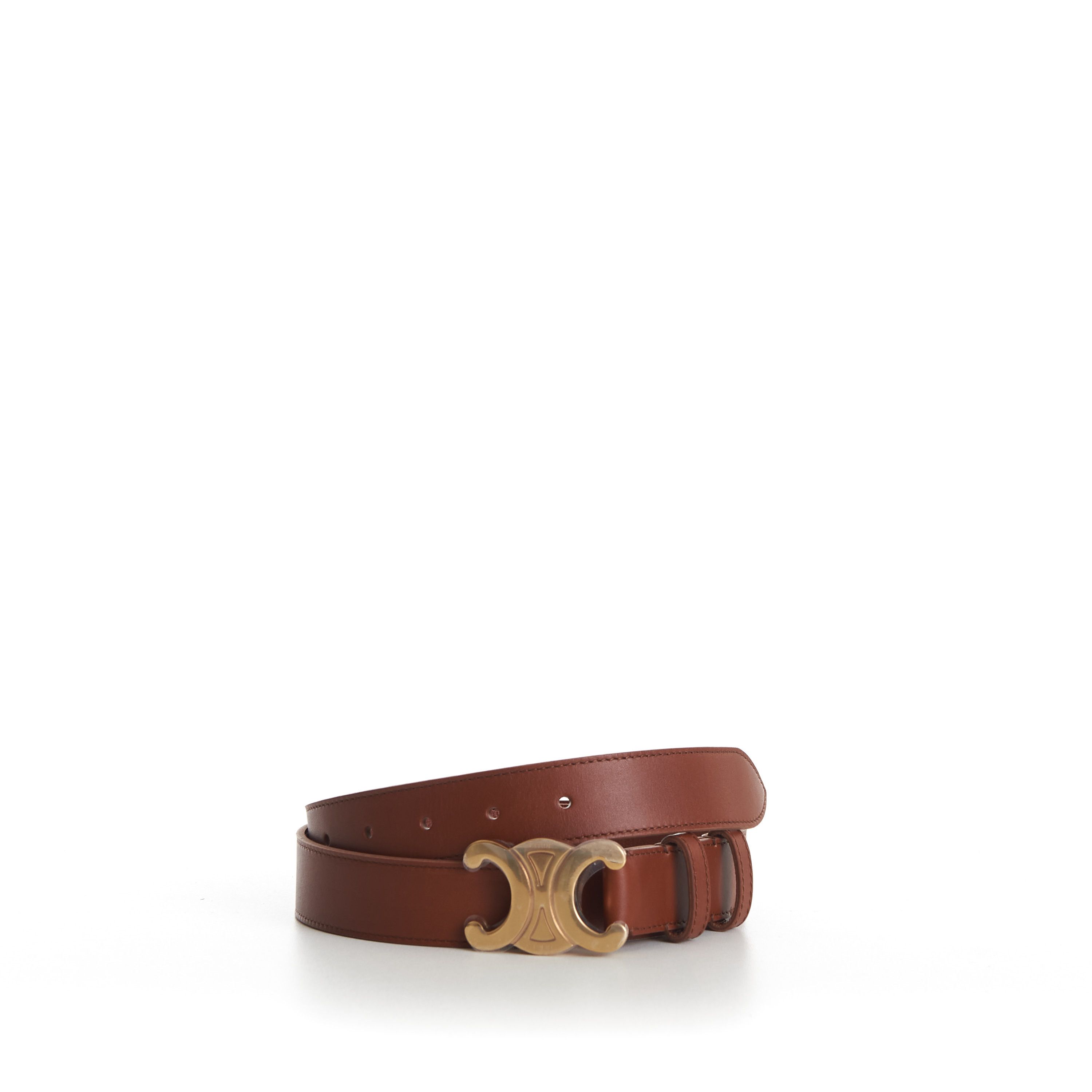 Celine Large Triomphe Buckle Belt - Size 80 Size ONE SIZE - 2 Thumbnail