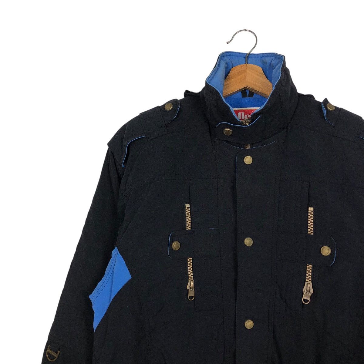 Japanese Brand 📌Vintage Cropped Ski Jacket Ellesse Bomber Issey Miyake Size US S / EU 44-46 / 1 - 8 Thumbnail