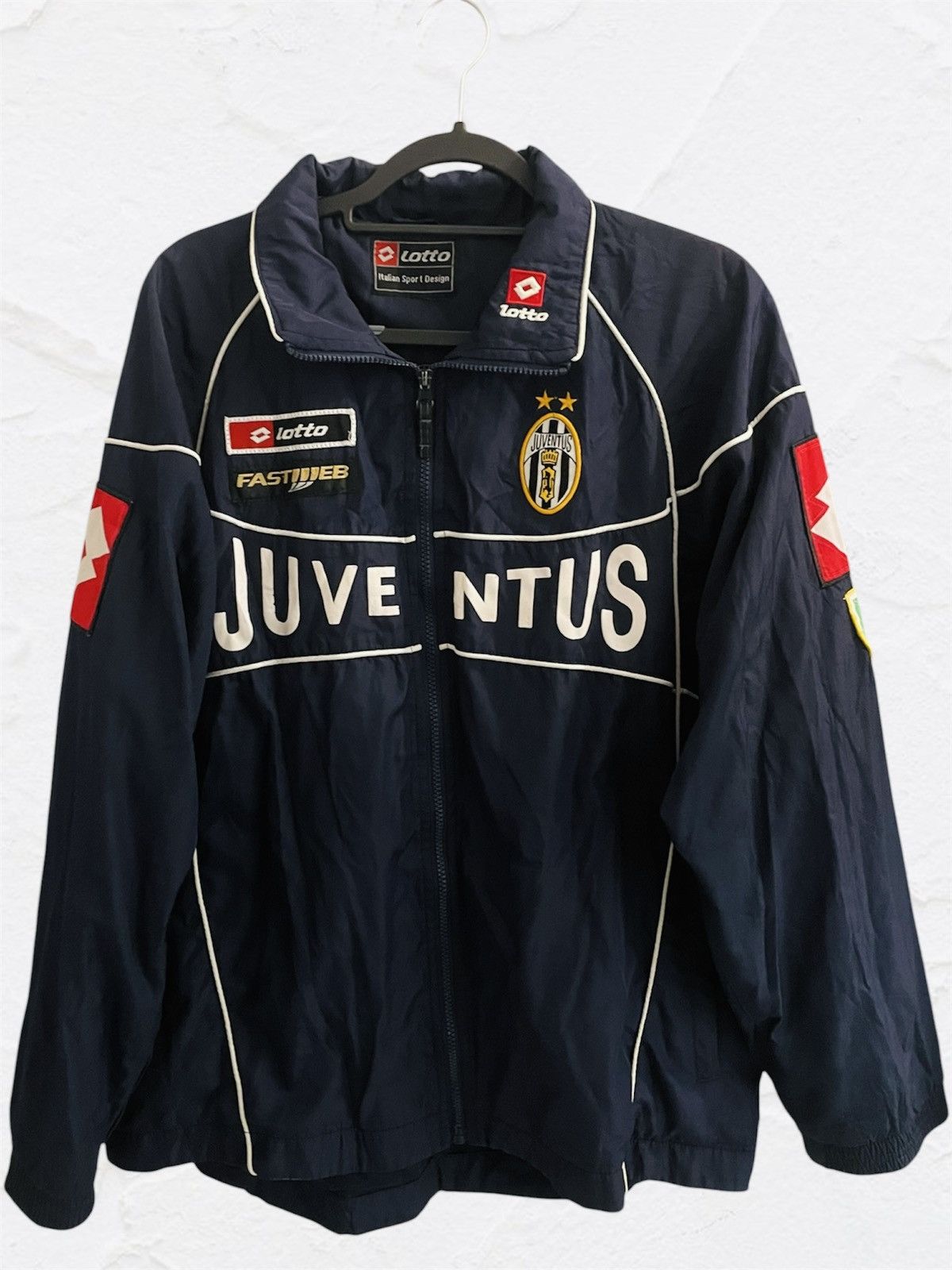 Other Vintage Juventus Lotto Track Jacket 2000s Fastweb Full Zip Size US L / EU 52-54 / 3 - 1 Thumbnail