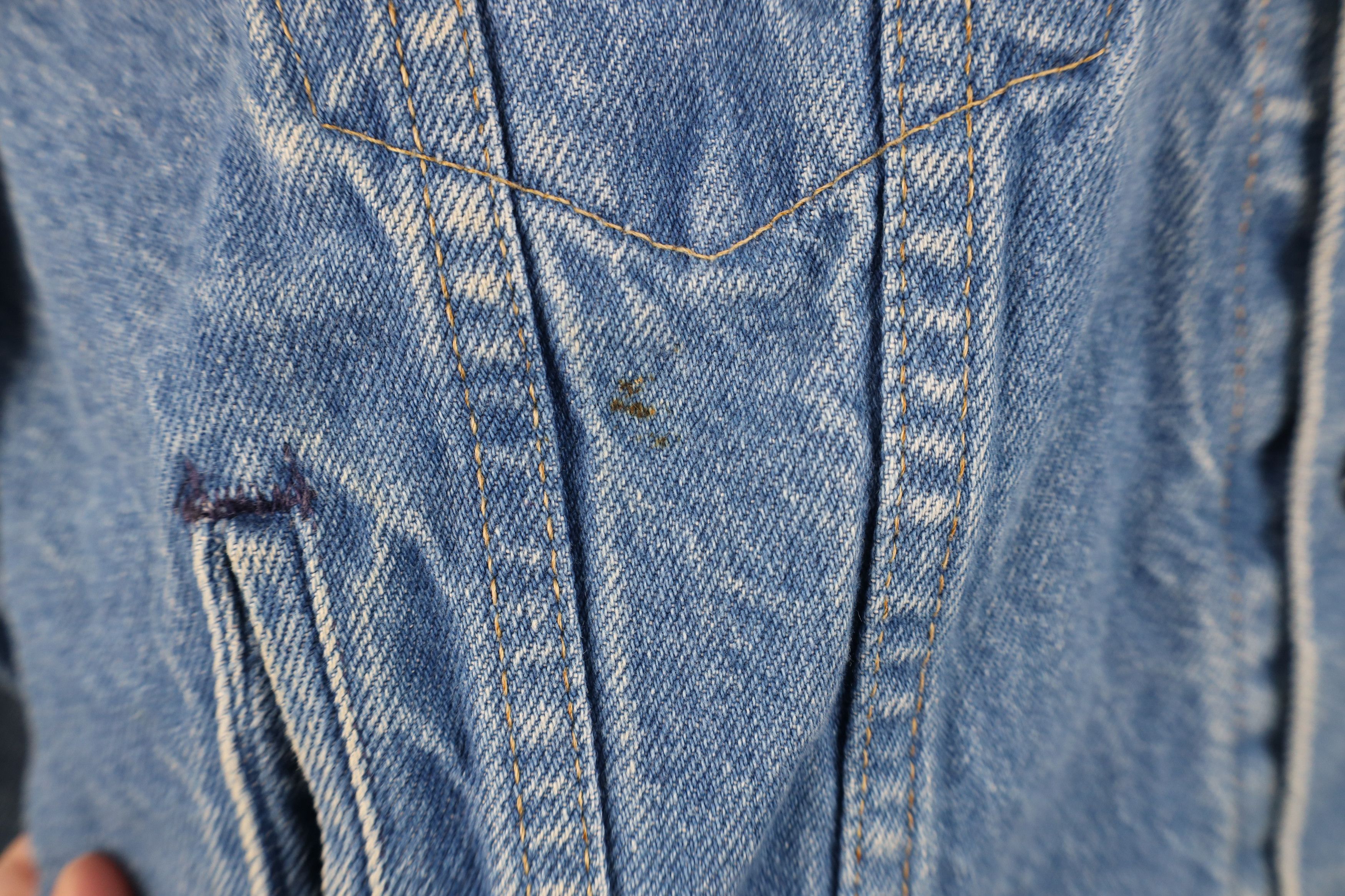 Levi's Vintage 80s Levis 70506 0216 Denim Trucker Jacket USA Size US S / EU 44-46 / 1 - 5 Thumbnail